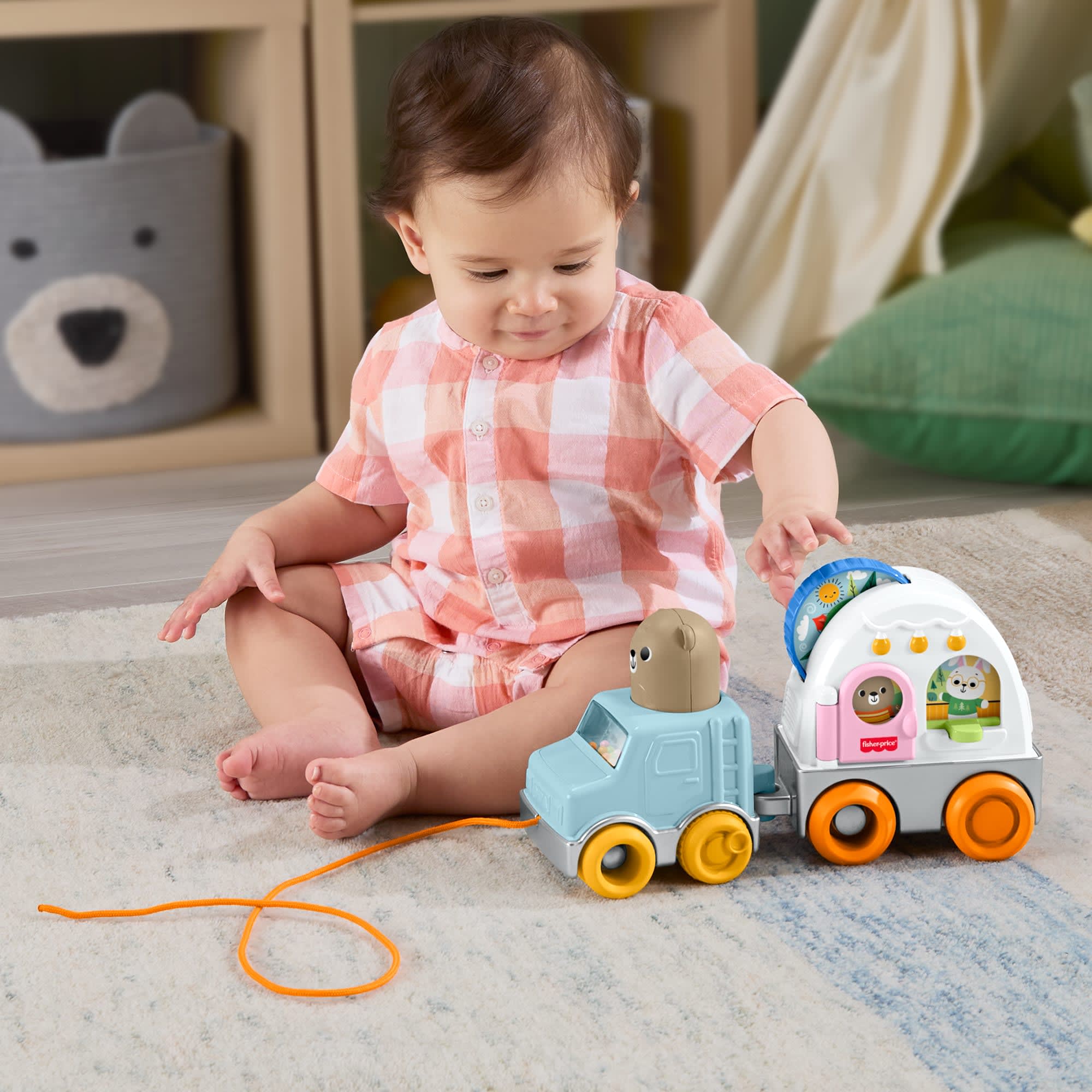 Fisher-Price Infant Juguete para Bebés Camper de Paseo - Image 4