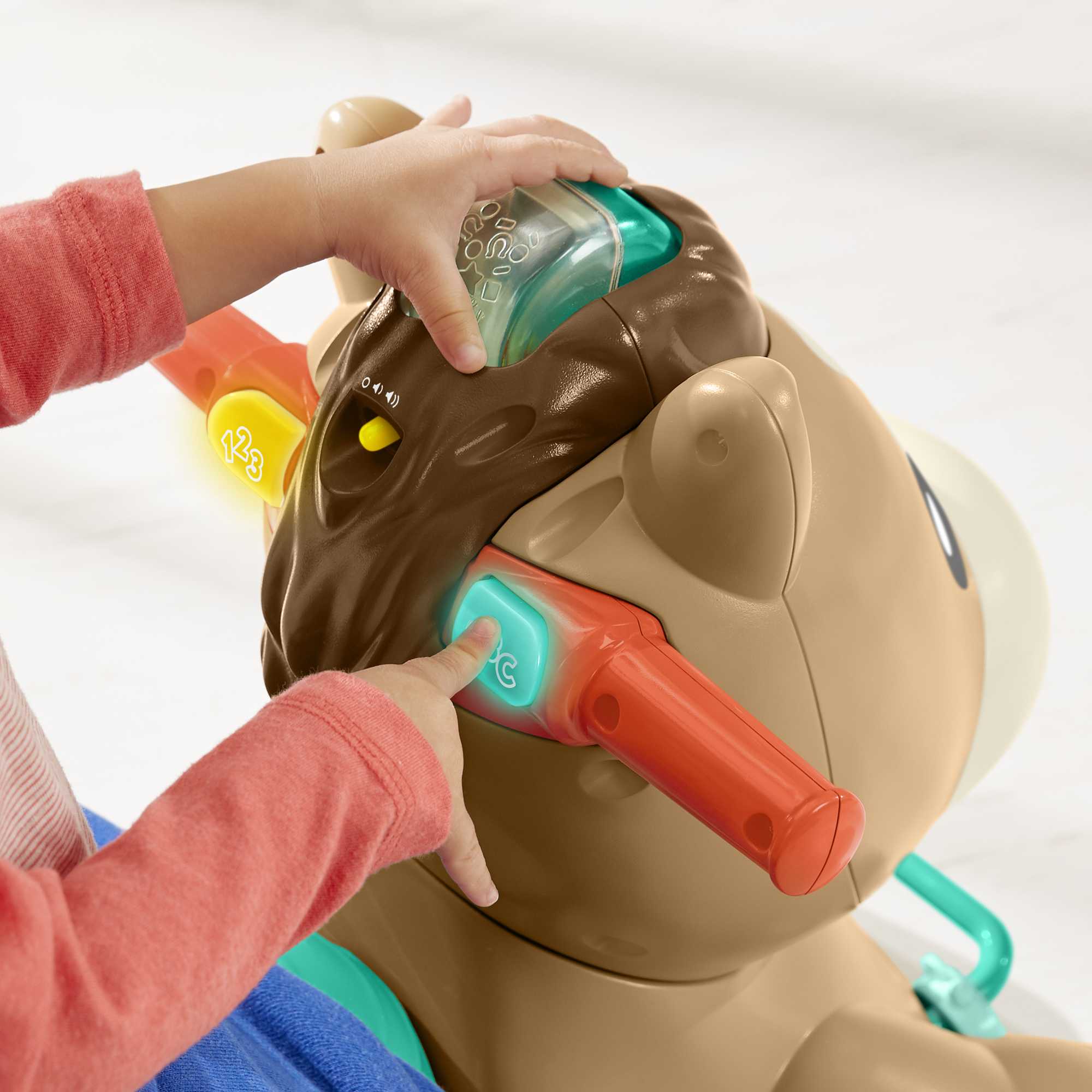 Fisher-Price Jouet Musical Mon Poney 3 en 1 Version Anglaise et Française - Image 4