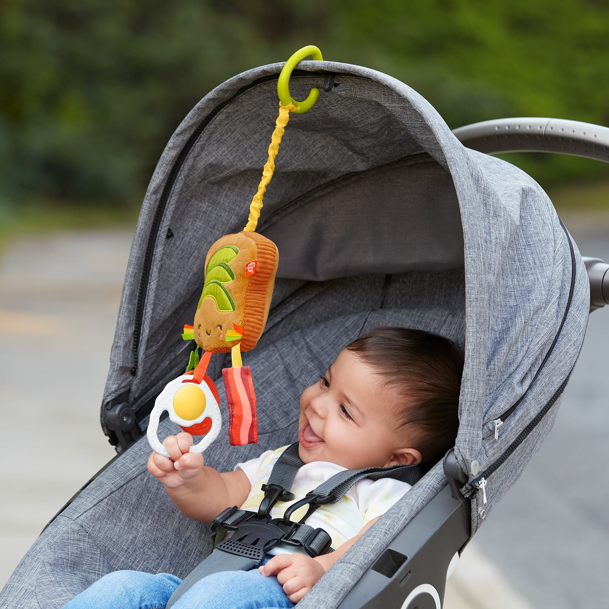 Fisher-Price Jouet Pour Poussette Brunch D’Activités - Image 3