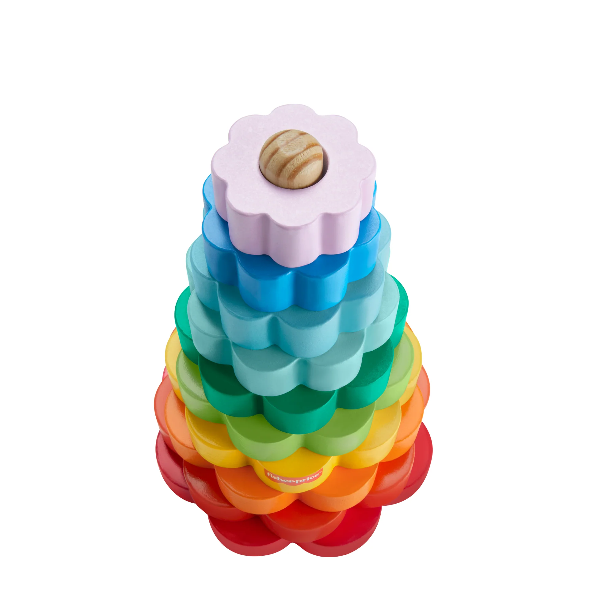 Fisher-Price Juguete para Bebés Anillos Apilables de Madera - Image 4