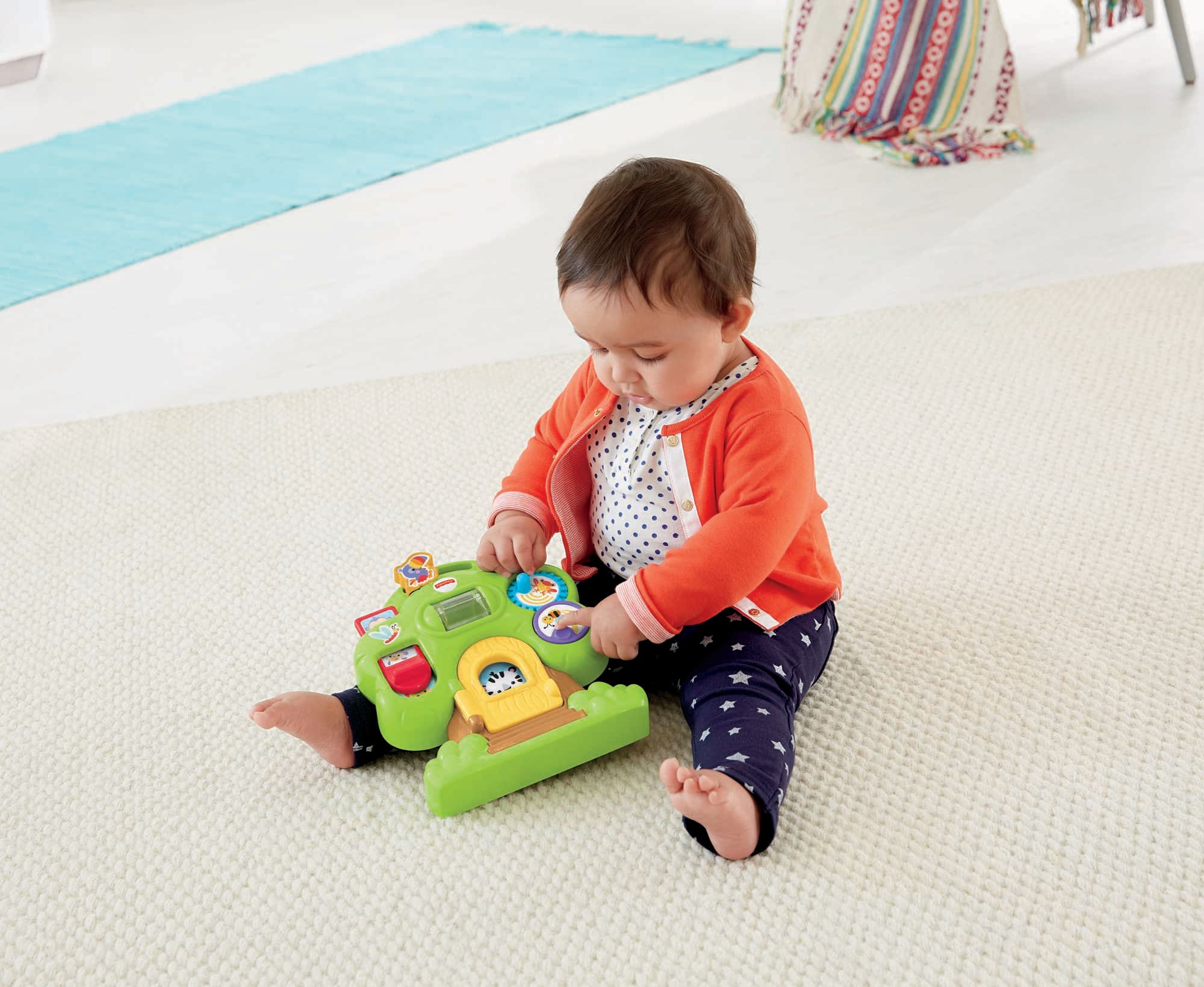 Fisher-Price Juguete para Bebés Casa de Árbol Actividades de Animales - Image 2