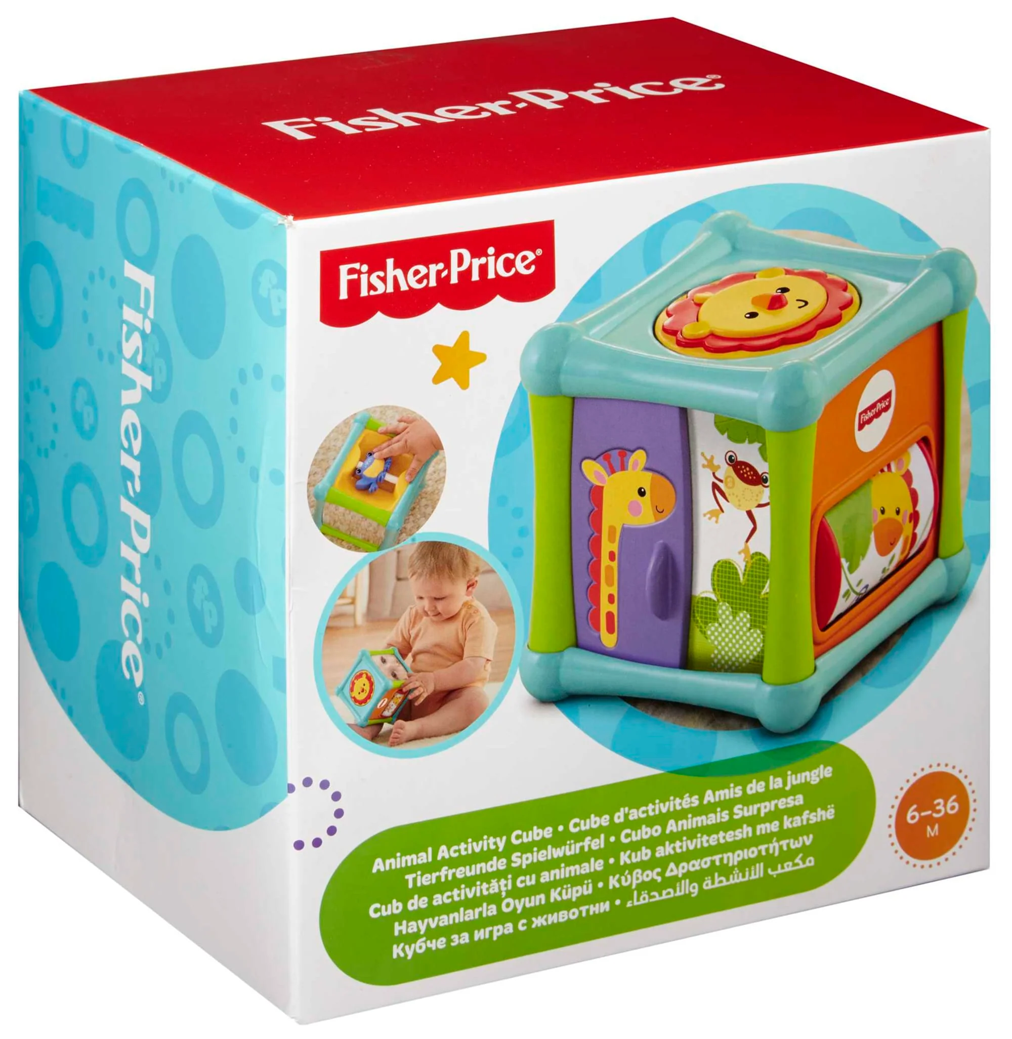 Fisher-Price Juguete para Bebés Cubo Animalitos de Actividades - Image 5