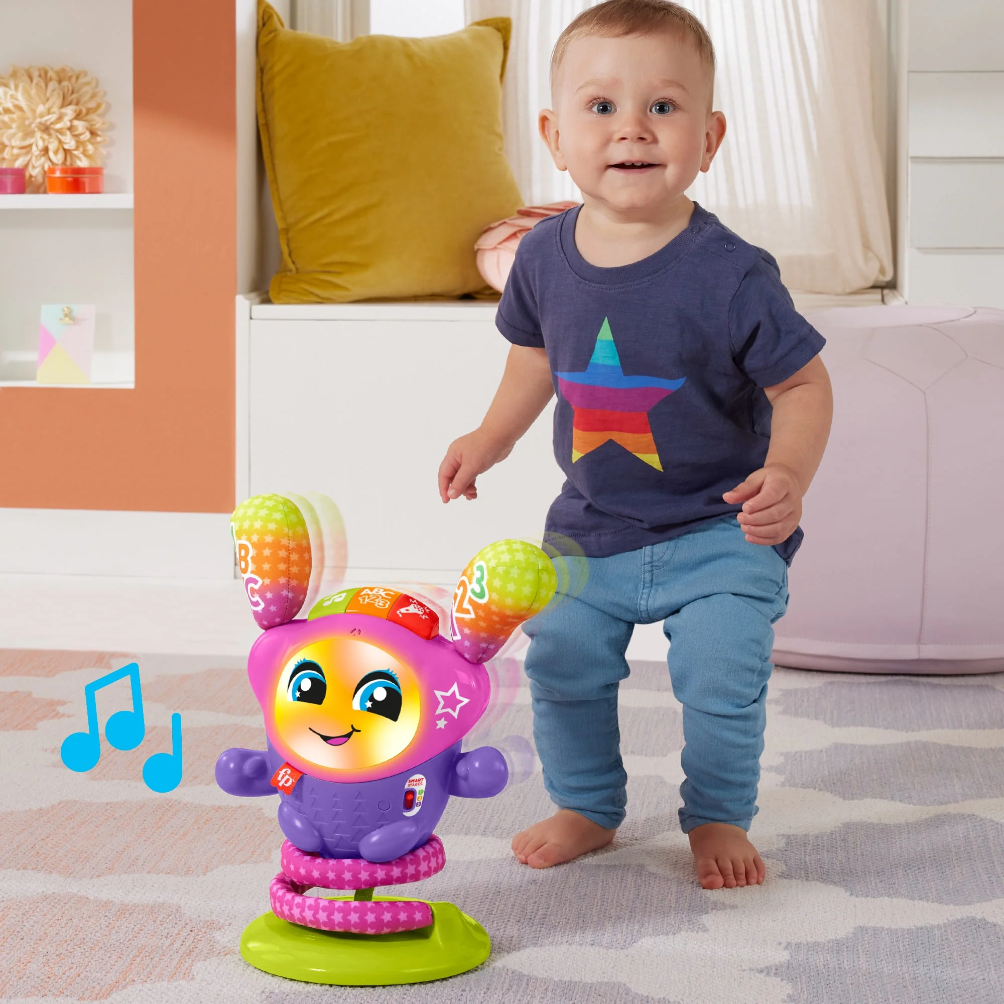 Fisher-Price Juguete para Bebés Dj Belle Salta y Aprende - Image 2