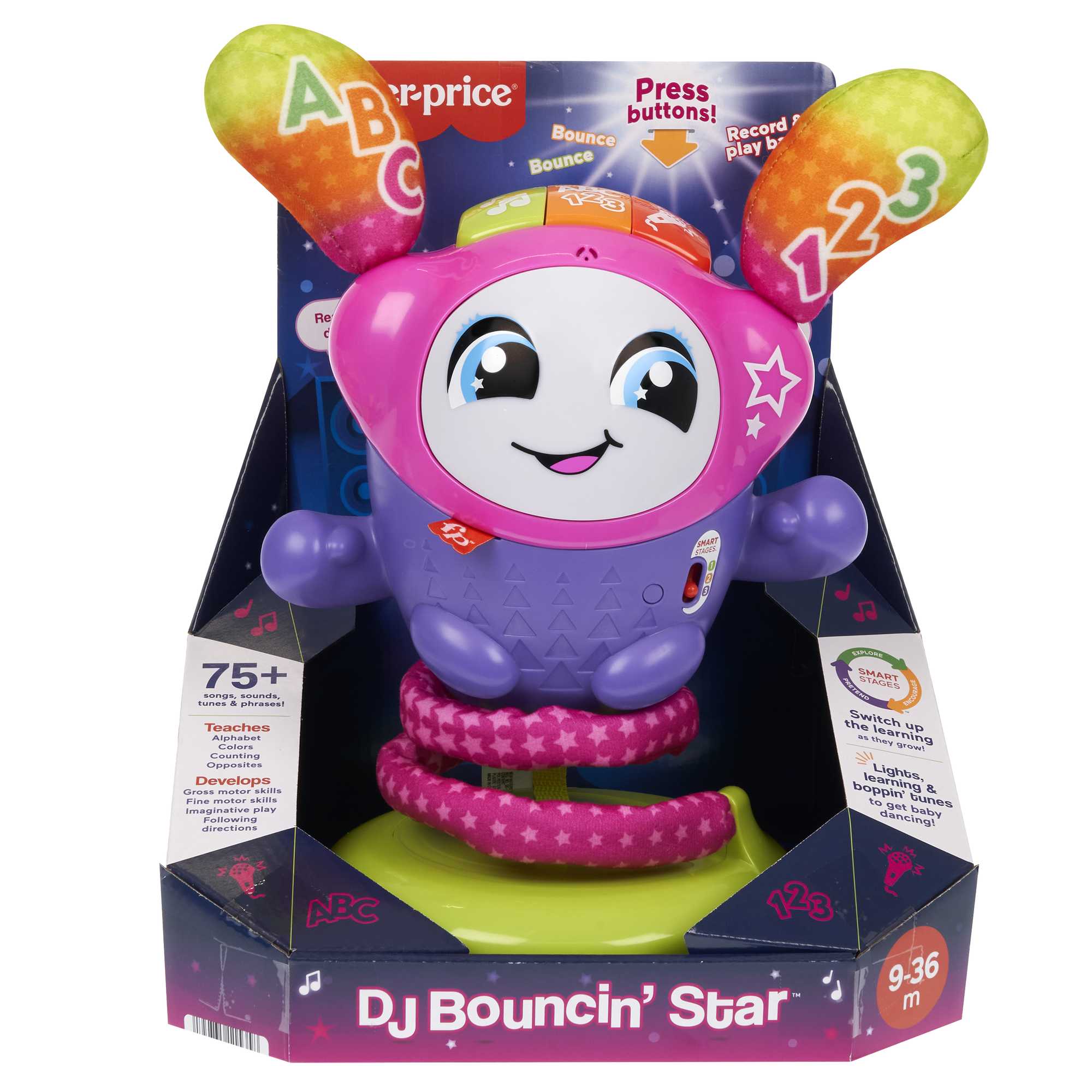 Fisher-Price Juguete para Bebés Dj Belle Salta y Aprende - Image 7