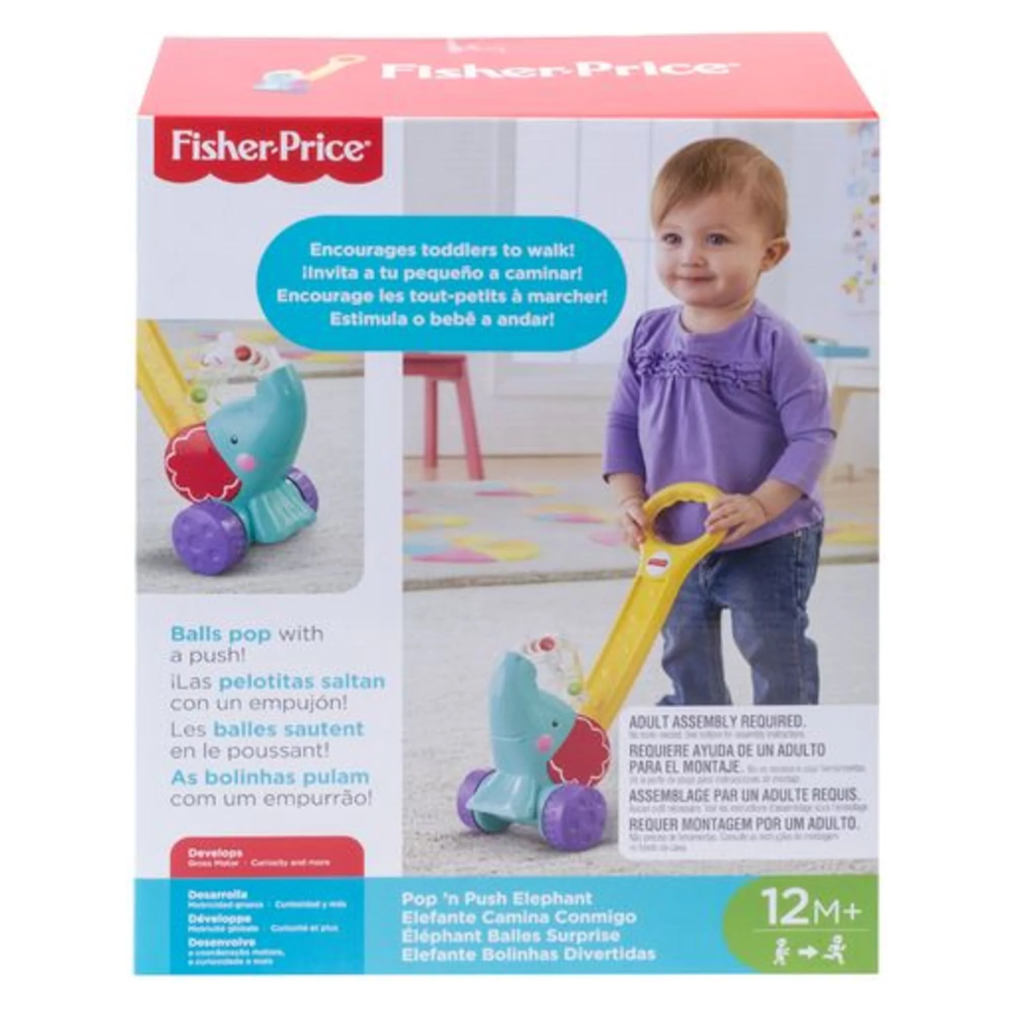 Fisher-Price Juguete para Bebés Elefante Camina Conmigo - Image 5