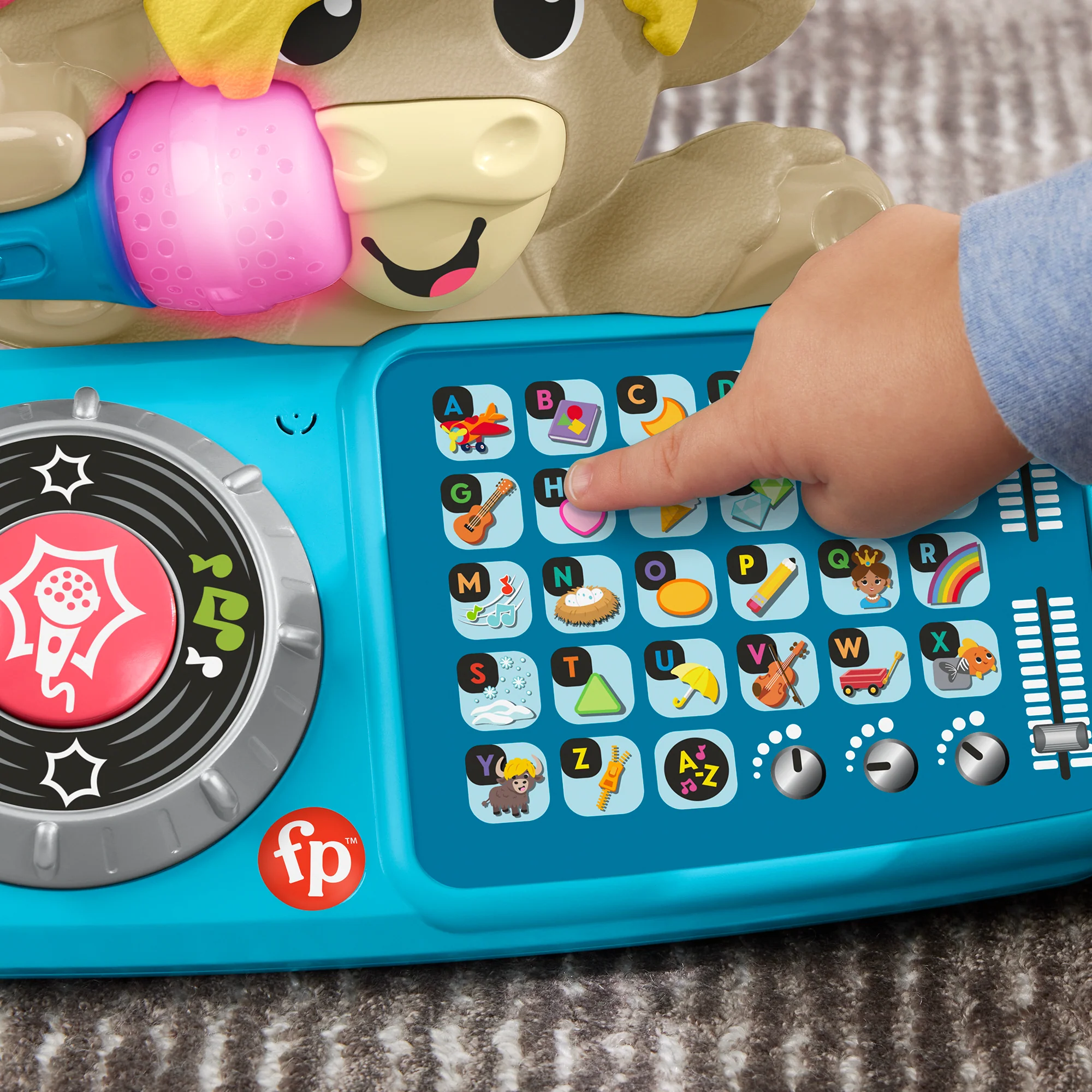 Fisher-Price Juguete para Bebés Escuadrón Musical Búfalo Primeras Palabras - Image 4
