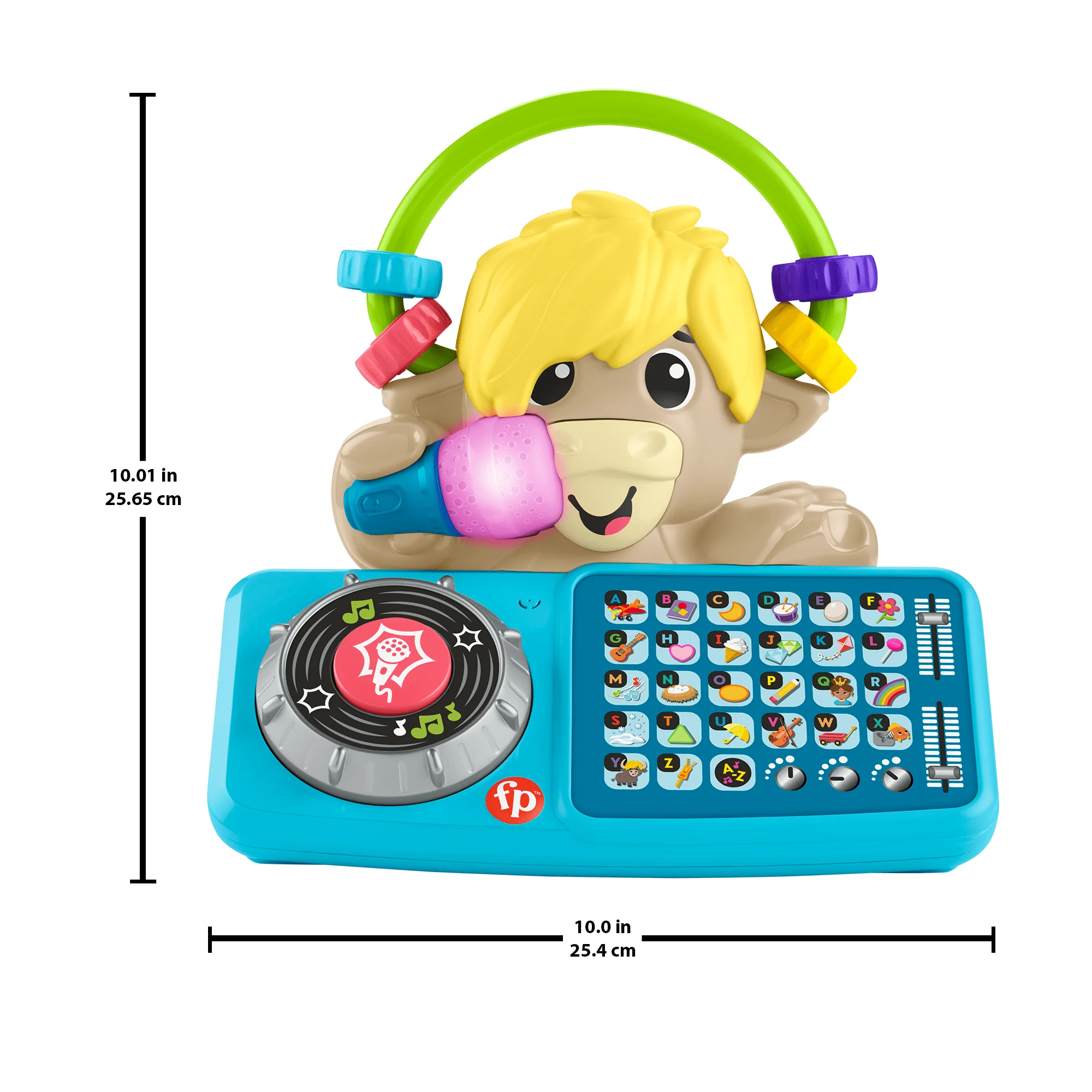 Fisher-Price Juguete para Bebés Escuadrón Musical Búfalo Primeras Palabras - Image 6