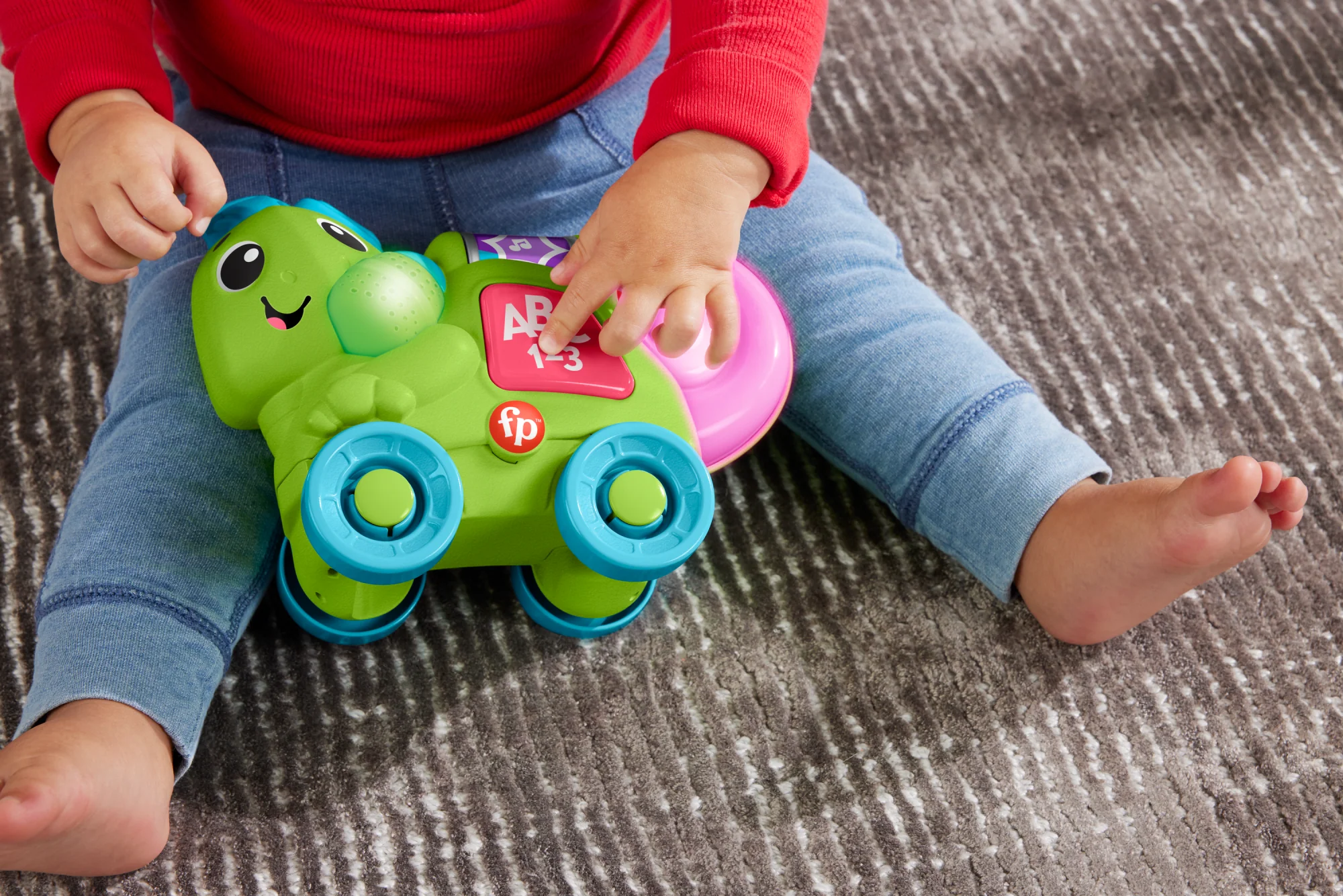 Fisher-Price Juguete para Bebés Escuadrón Musical Camaleón Gatea Conmigo - Image 3