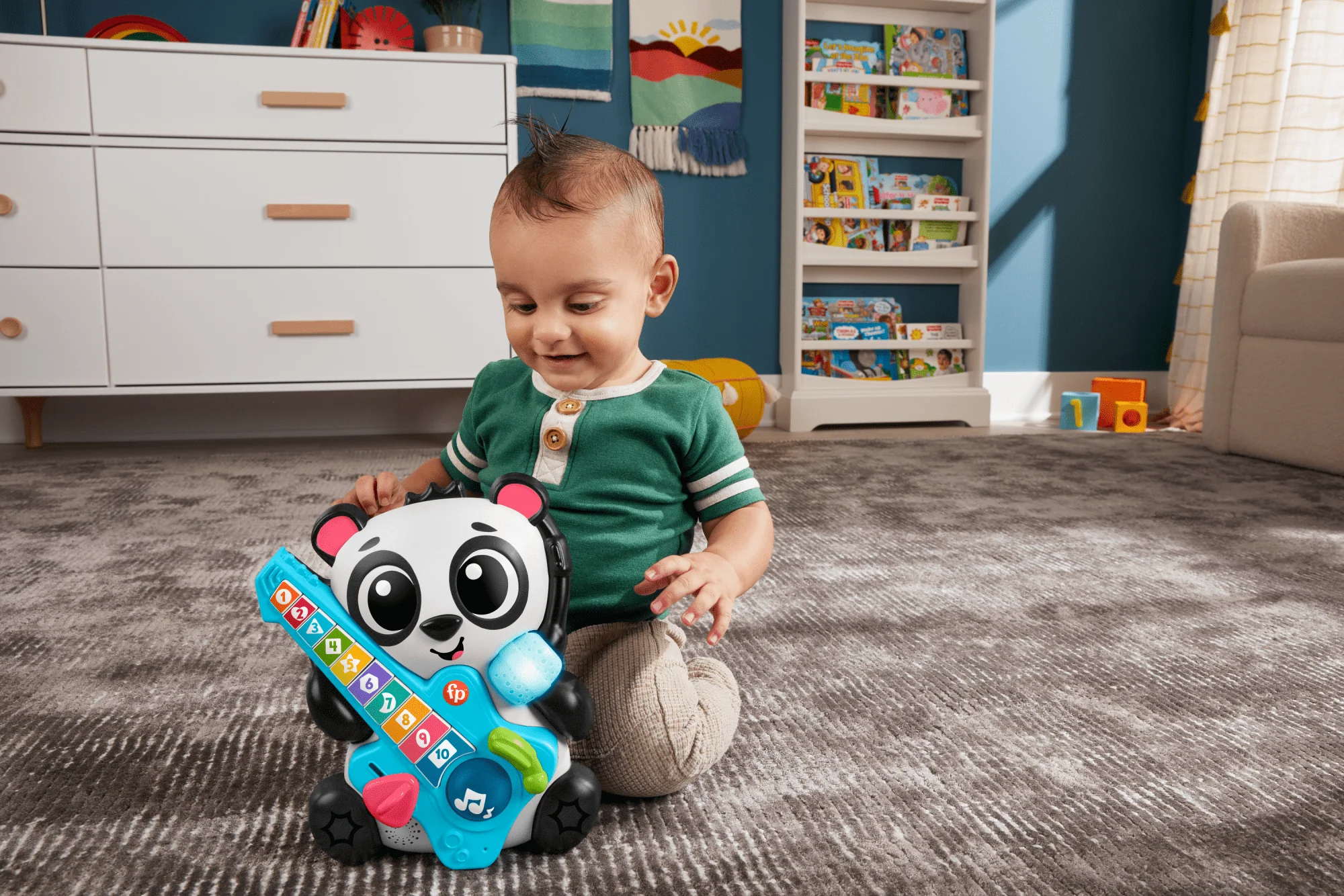 Fisher-Price Juguete para Bebés Escuadrón Musical Panda Contemos Juntos - Image 2