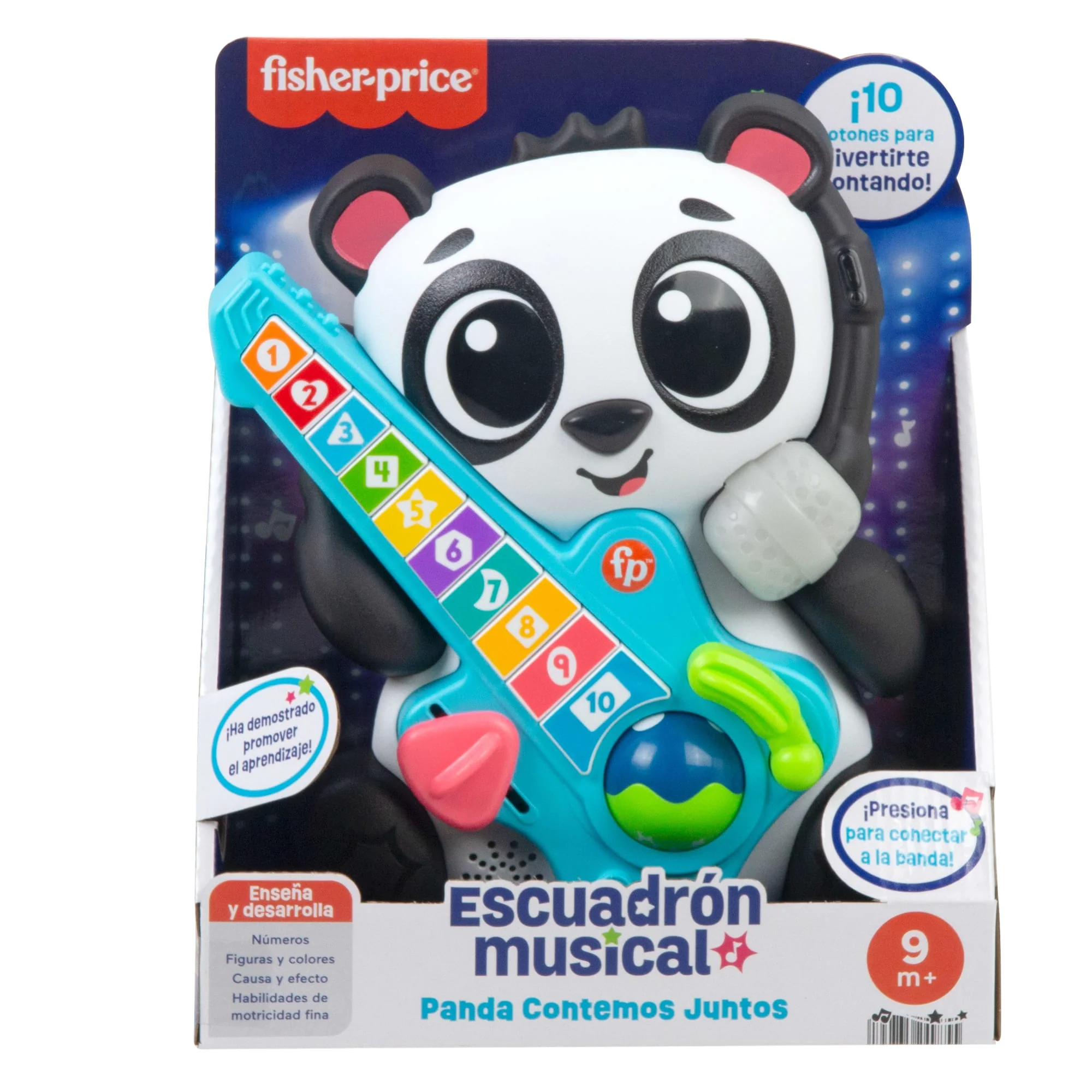 Fisher-Price Juguete para Bebés Escuadrón Musical Panda Contemos Juntos - Image 7