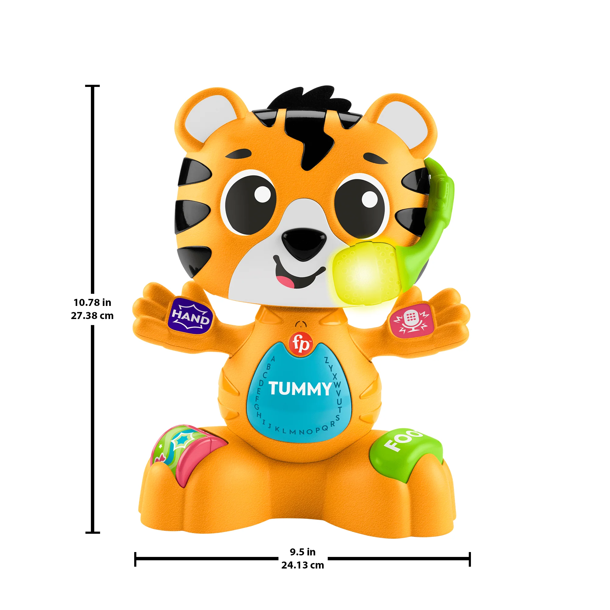 Fisher-Price Juguete para Bebés Escuadrón Musical Tigre Canta Conmigo - Image 6