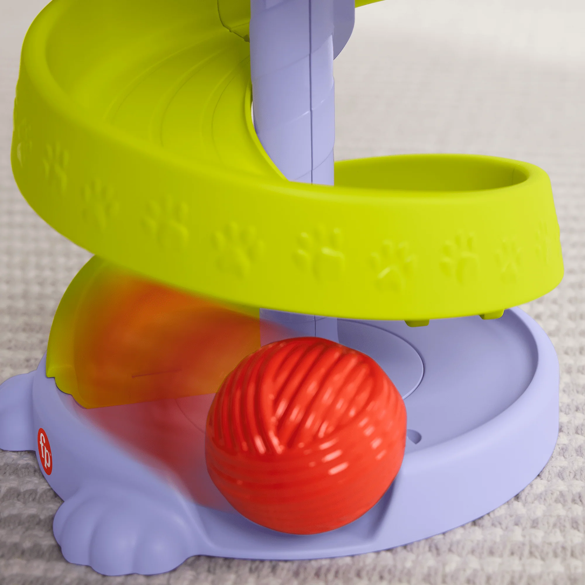 Fisher-Price Juguete para Bebés Gatito Pelotitas Rodantes - Image 3