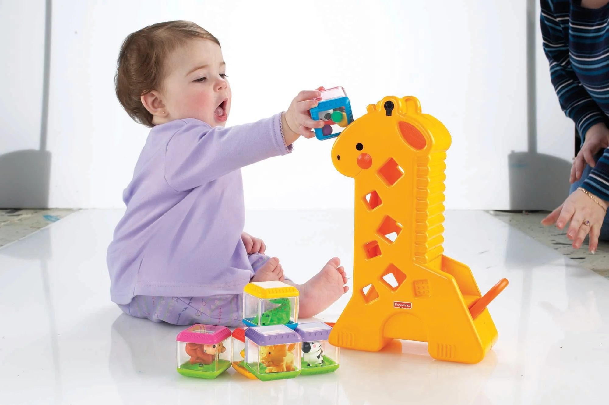 Fisher-Price Juguete para Bebés Jirafa Bloques Divertidos - Image 3