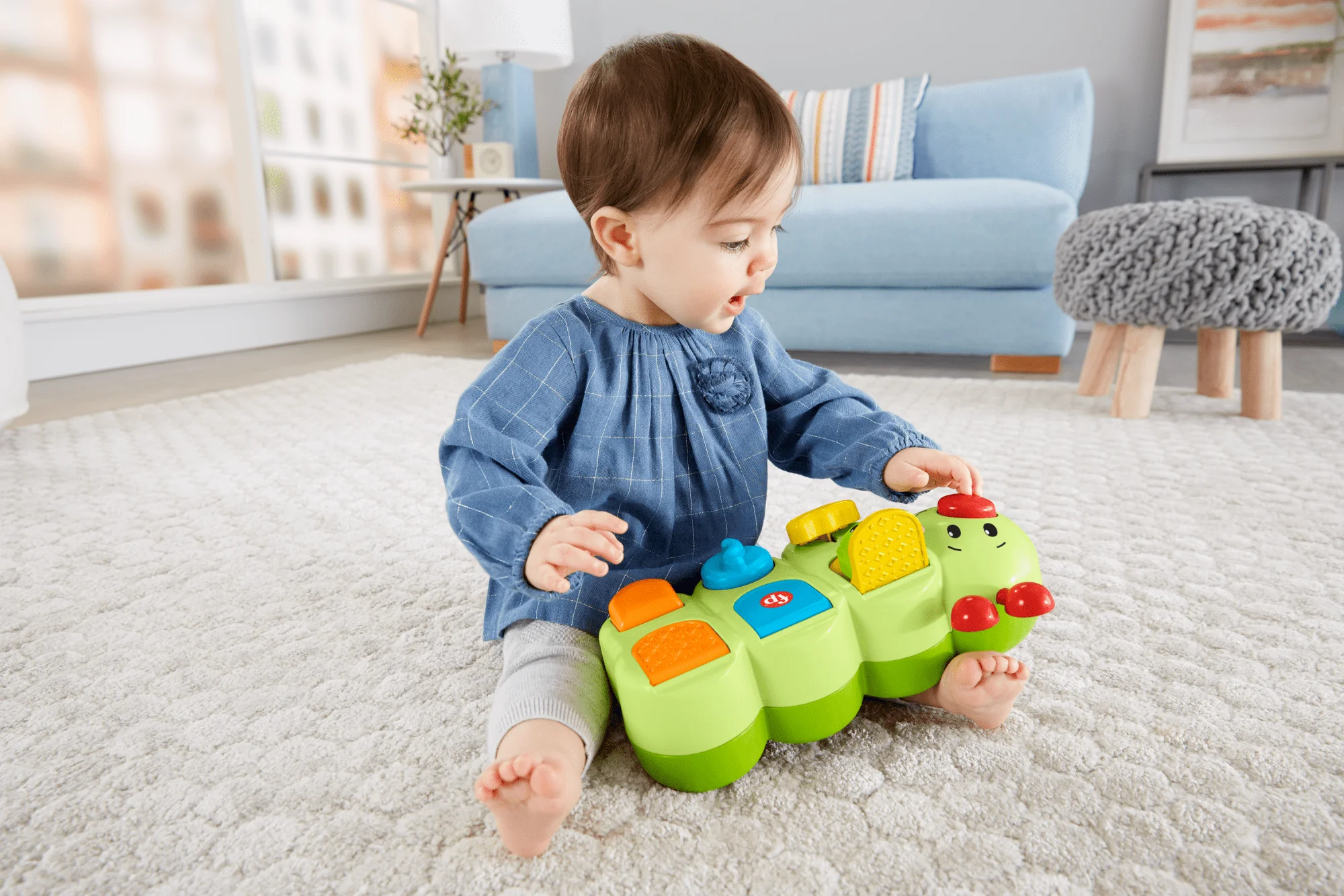Fisher-Price Juguete para Bebés Oruga de Actividades - Image 2