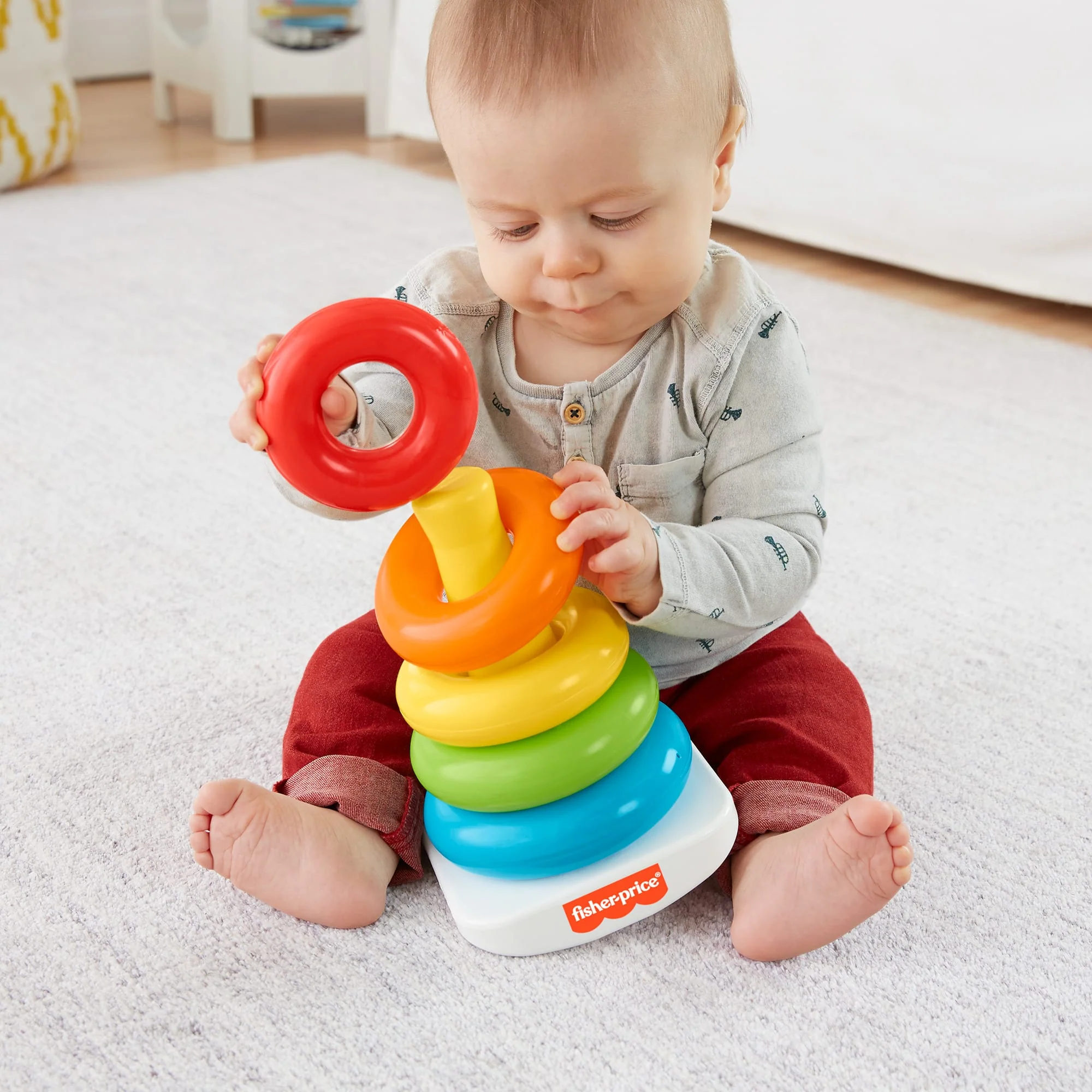 Fisher-Price Juguete para Bebés Pila De Aritos - Image 2