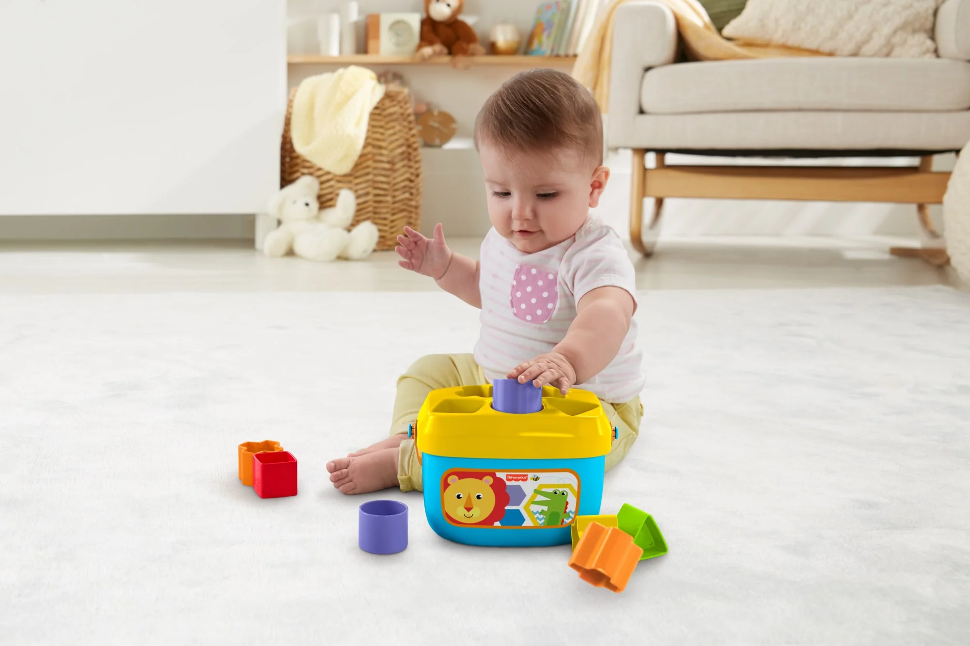 Fisher-Price Juguete para Bebés Primeros Bloques del Bebé - Image 2