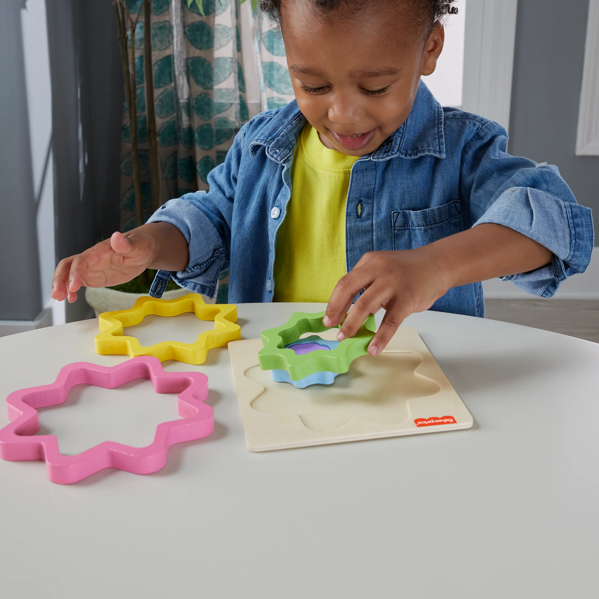 Fisher-Price Juguete para Bebés Rompecabezas Estrella de Madera - Image 2