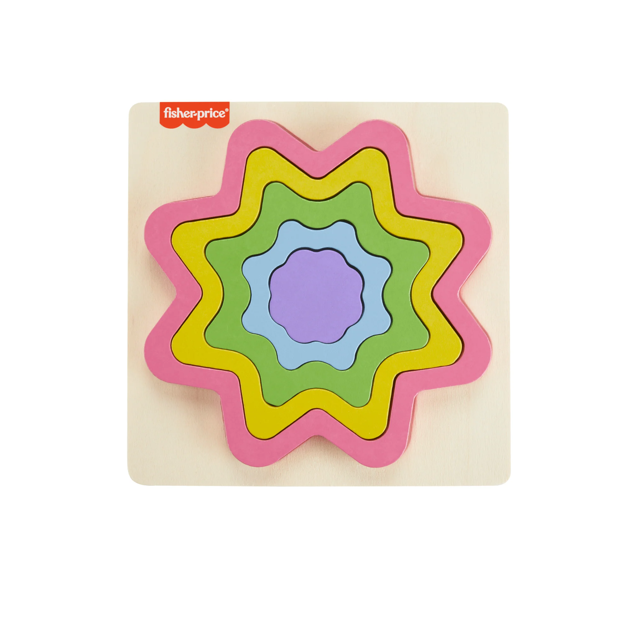 Fisher-Price Juguete para Bebés Rompecabezas Estrella de Madera - Image 4