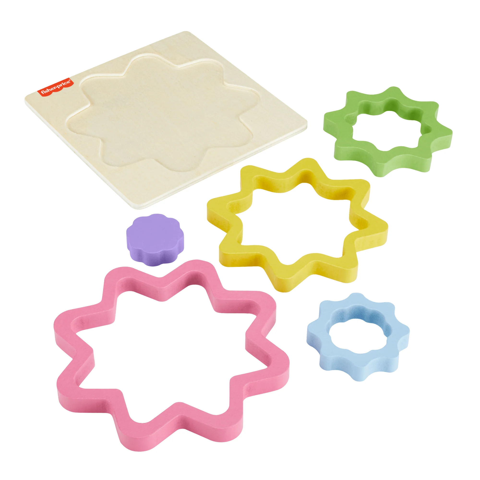 Fisher-Price Juguete para Bebés Rompecabezas Estrella de Madera - Image 5