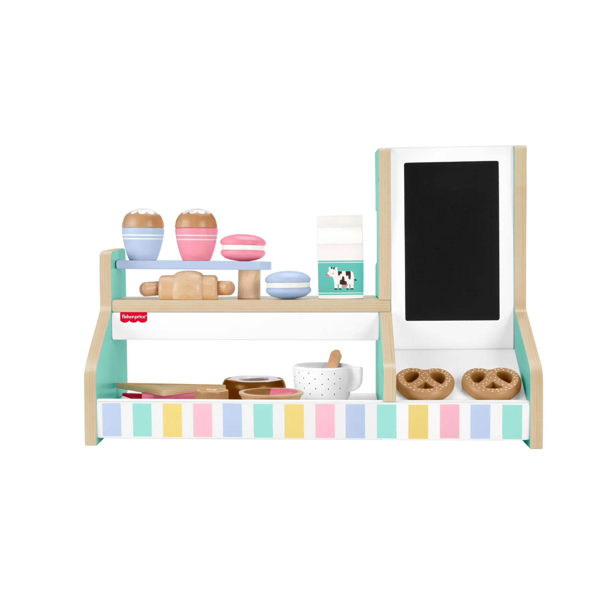 Fisher-Price Juguete para Bebés Set Mi Primer Cafetería de Madera - Image 6