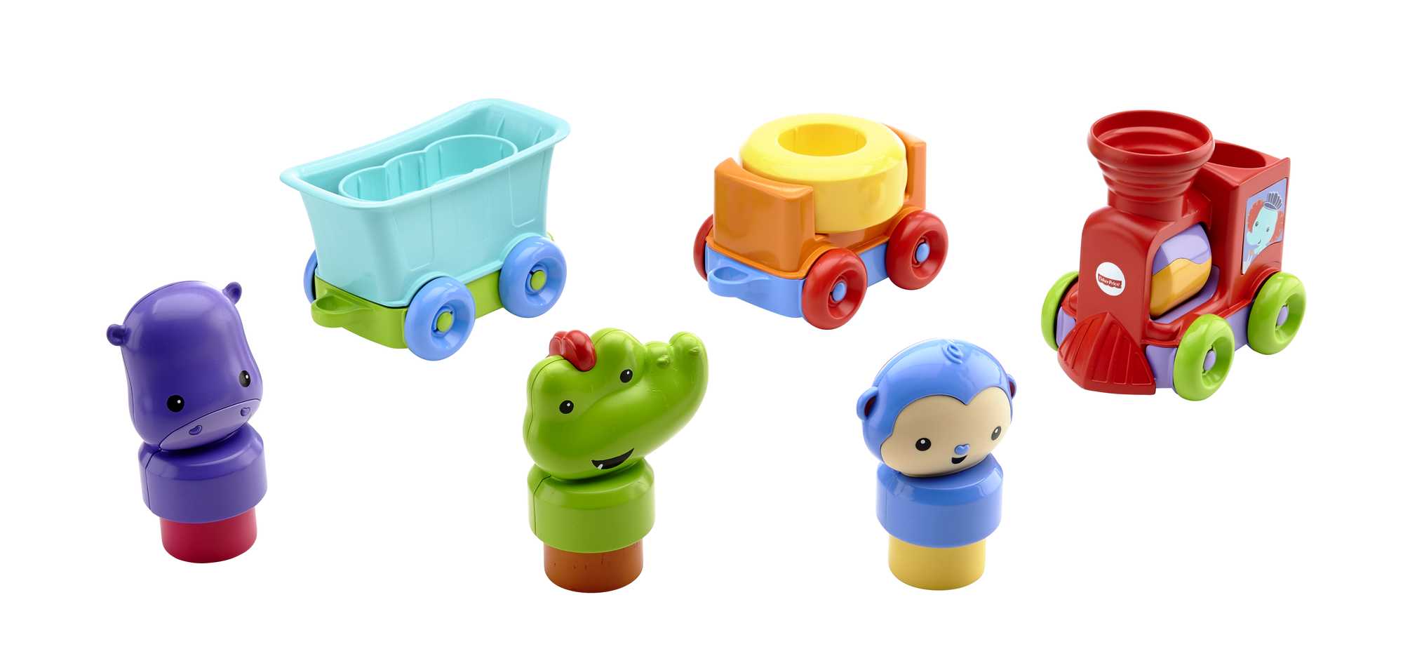 Fisher-Price Juguete para Bebés Silly Safari Tren Animales Divertidos - Image 4