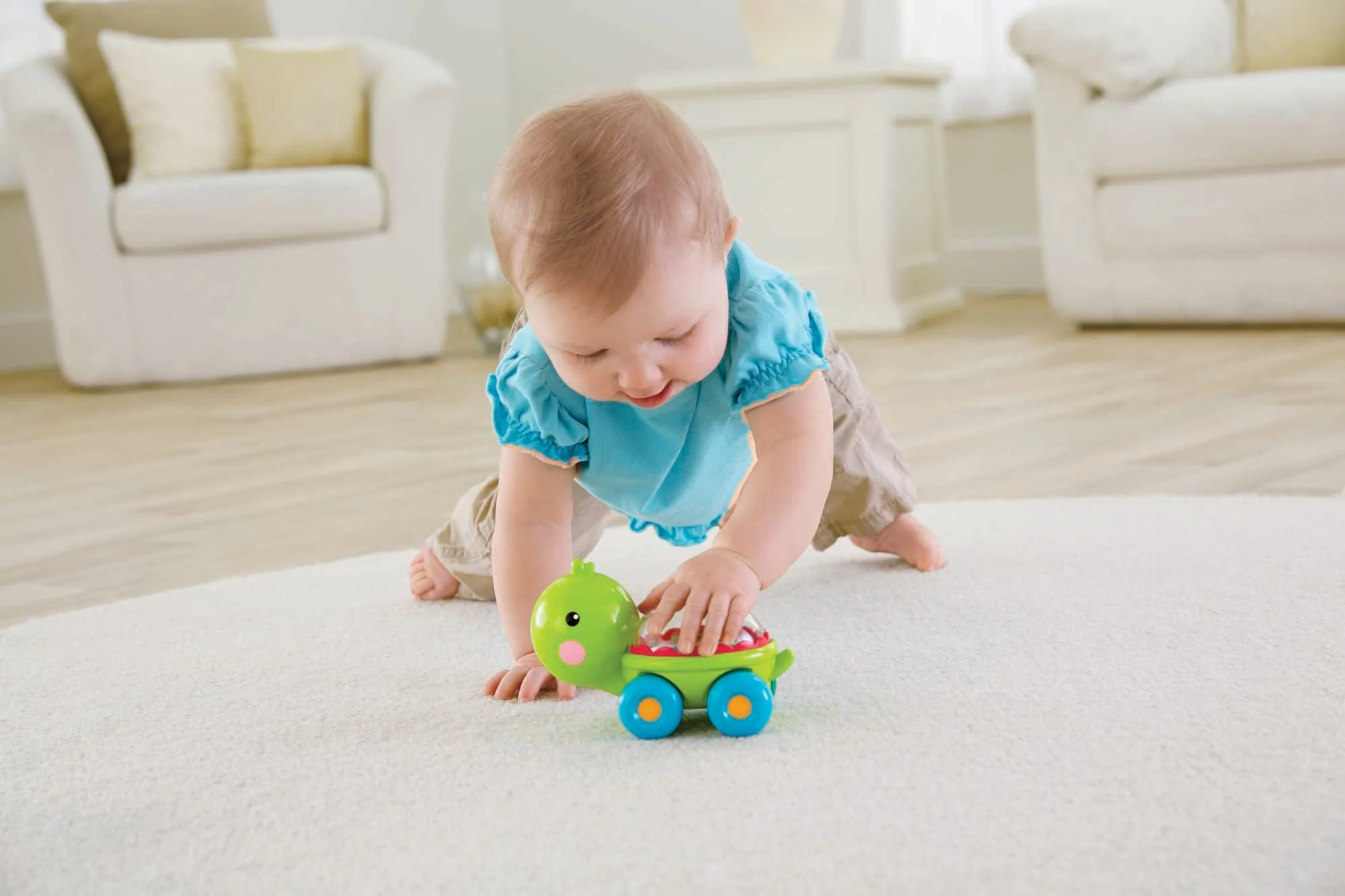 Fisher-Price Juguete para Bebés Tortuga Pelotitas Divertidas - Image 2