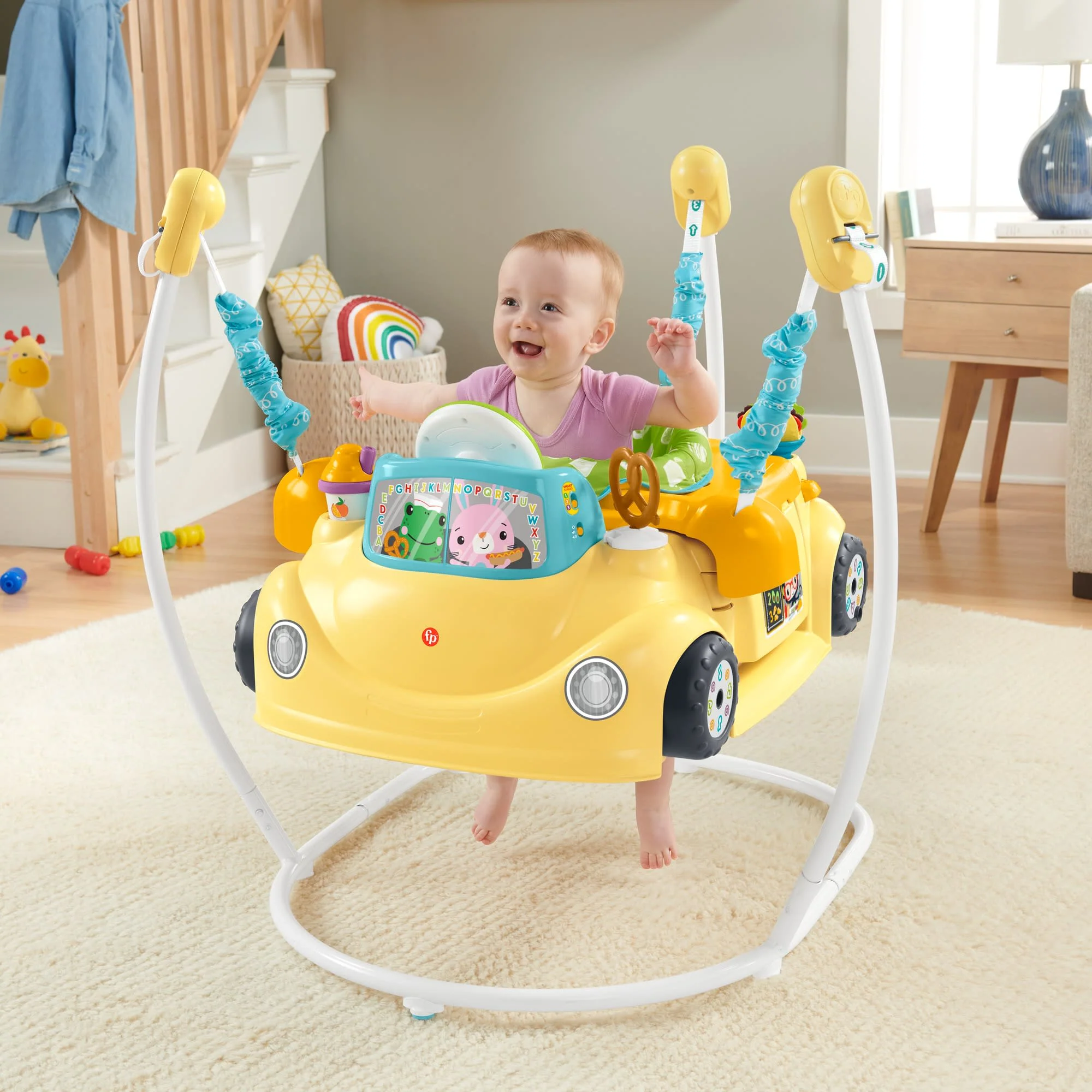 Fisher-Price  Jumperoo2 en 1Bouchée de Plaisir, Centre D’Activités - Image 2