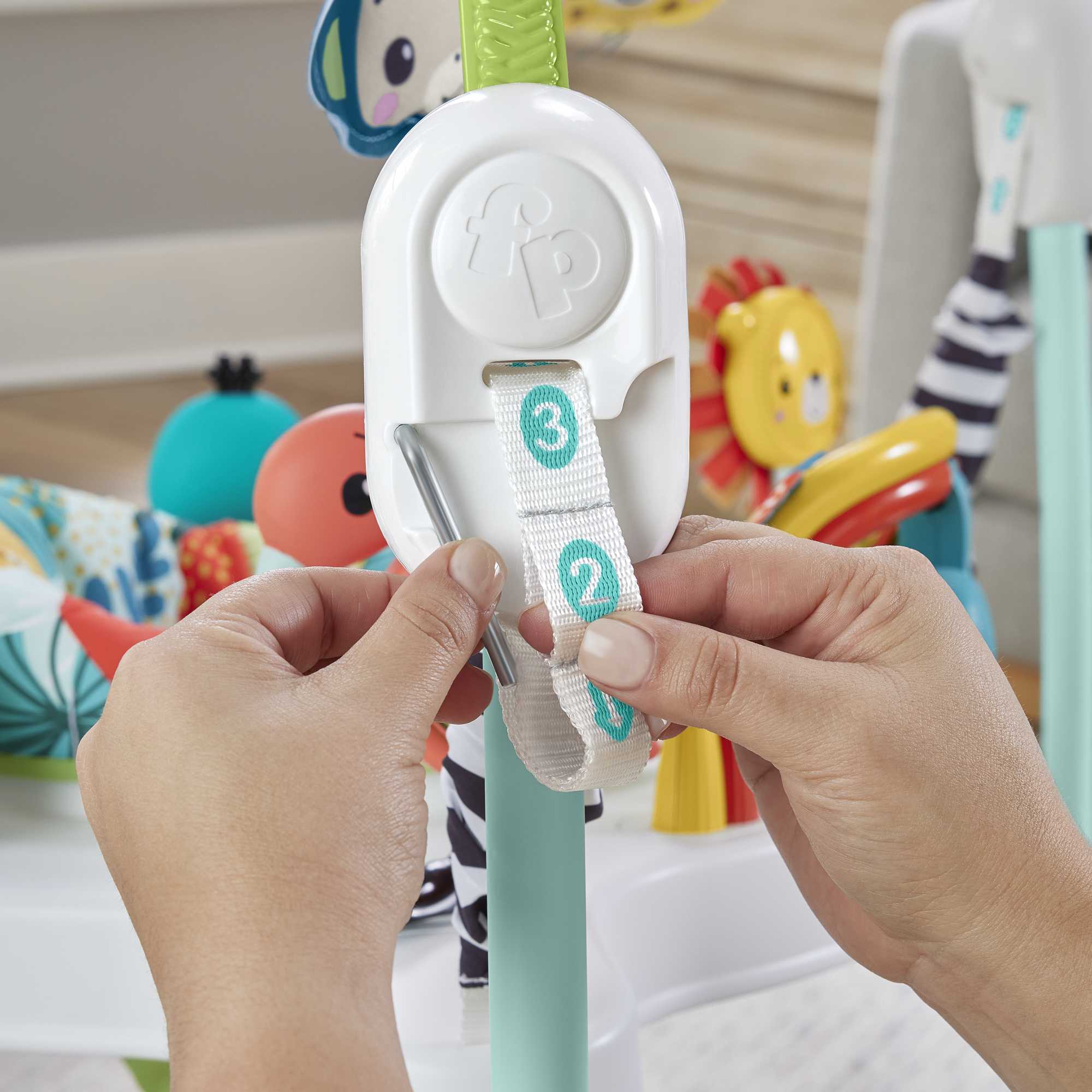 Fisher-Price Jumperoo de La Jungle, Centre D’Activités, Lumières+Sons - Image 4