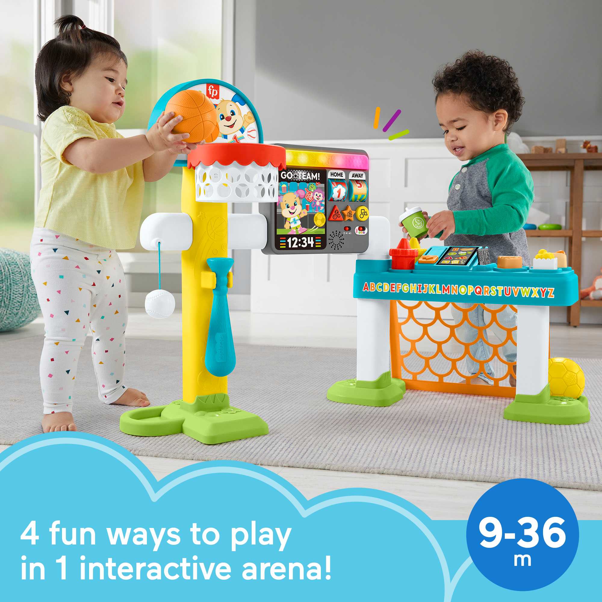Fisher-Price Laugh & Learn  4-in-1 Game Experience - French Version - Image 2