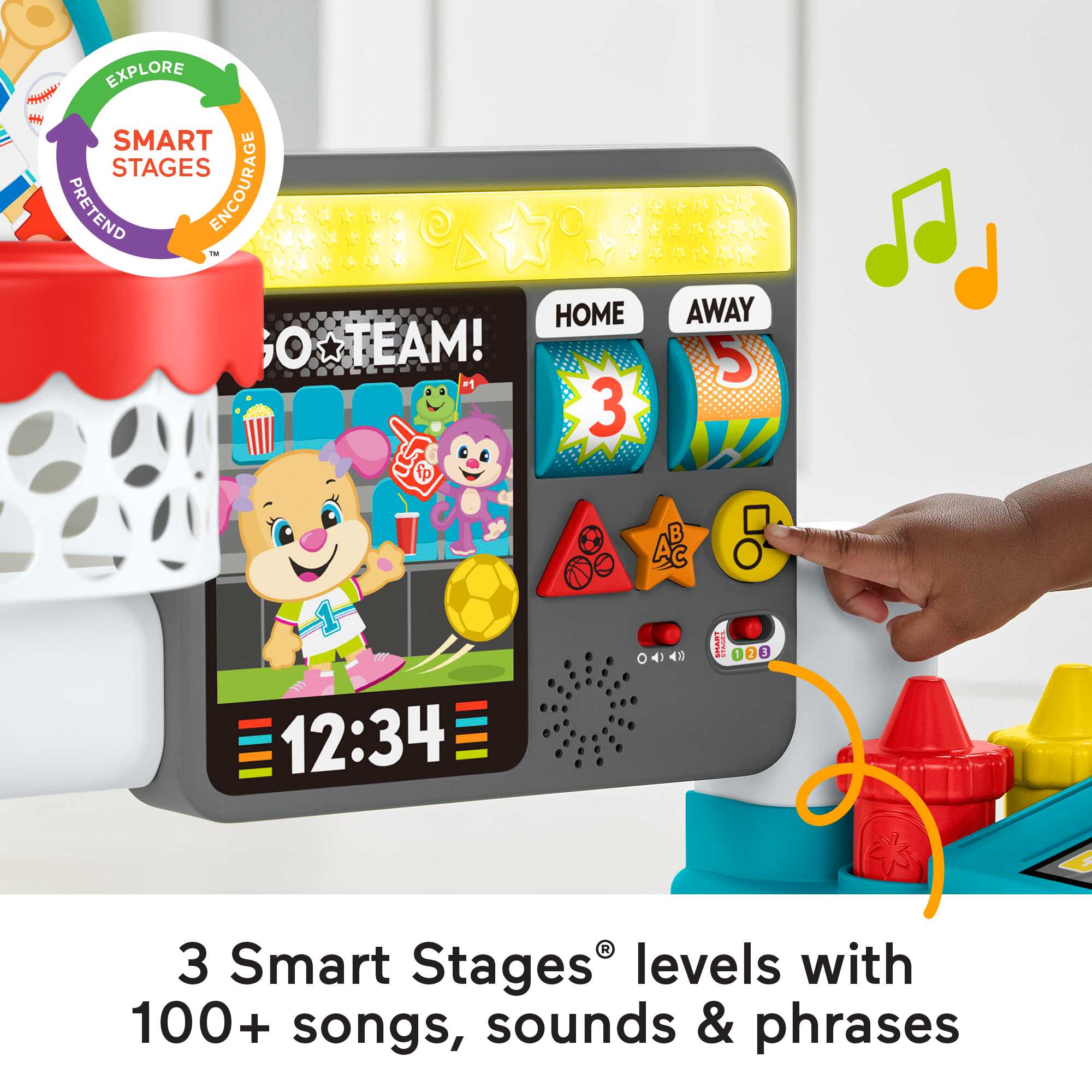 Fisher-Price Laugh & Learn  4-in-1 Game Experience - French Version - Image 4
