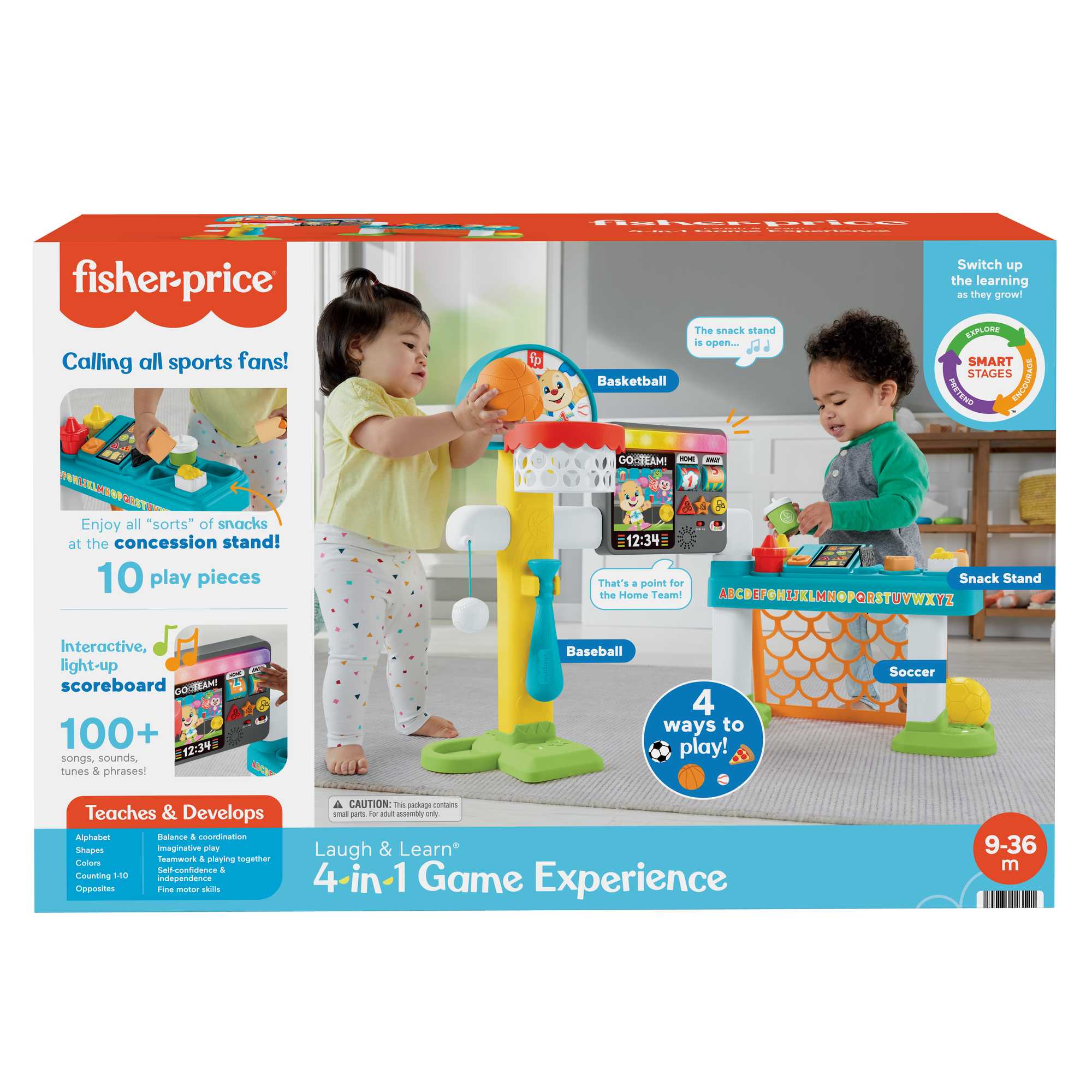 Fisher-Price Laugh & Learn  4-in-1 Game Experience - French Version - Image 6