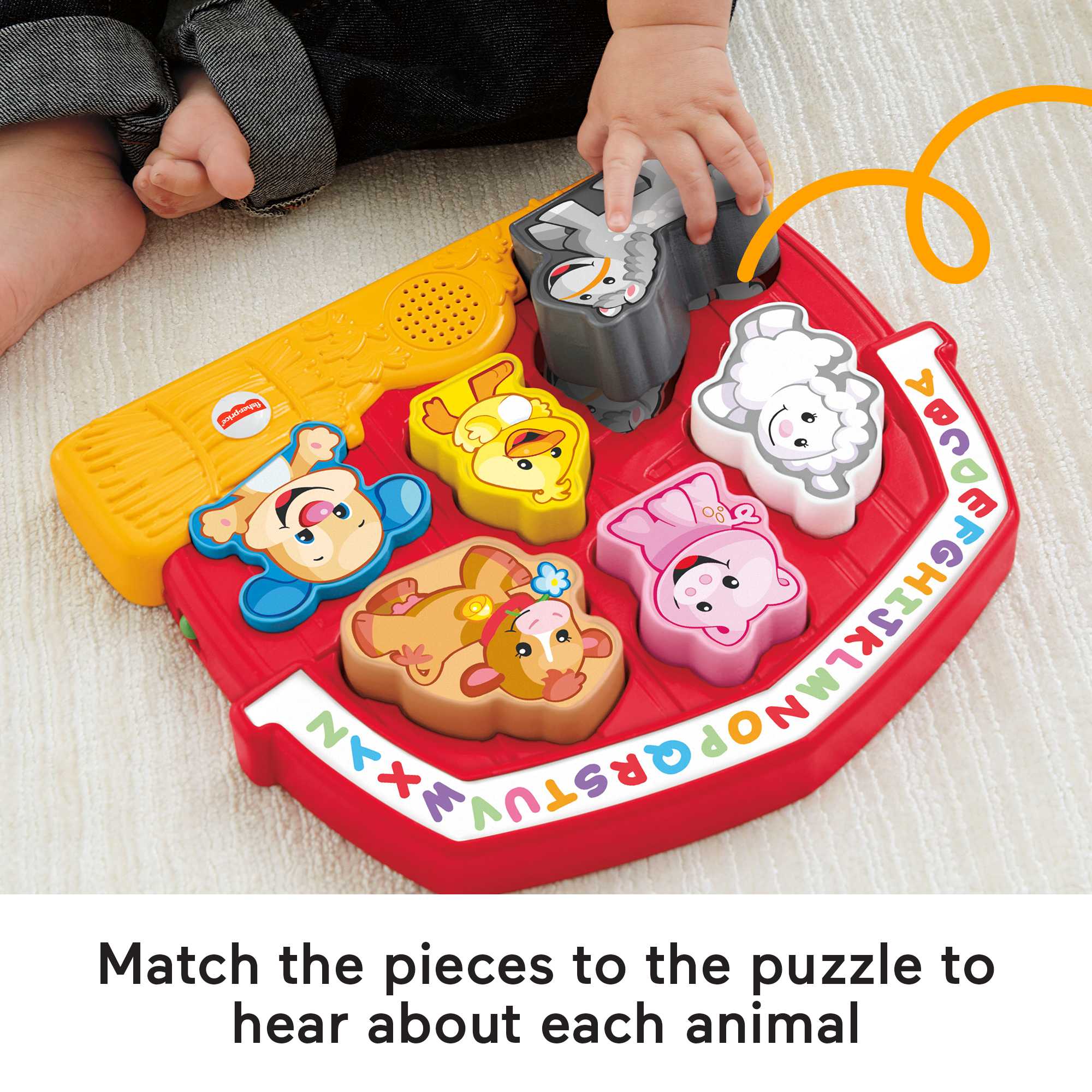 Fisher-Price Laugh & Learn Farm Animal Puzzle - Image 4