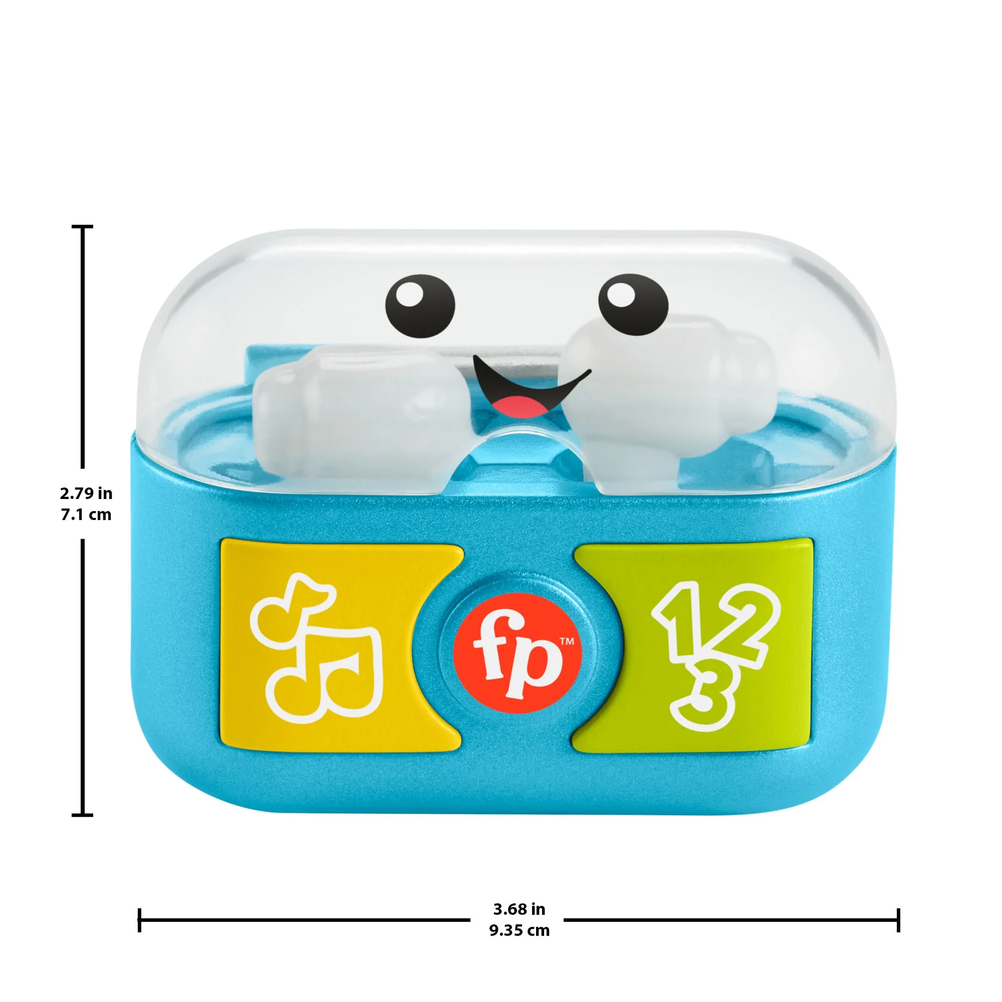 Fisher-Price Laugh & Learn Play Along Ear Buds Baby Musical Learning Toy, Multilanguage Version - Image 5