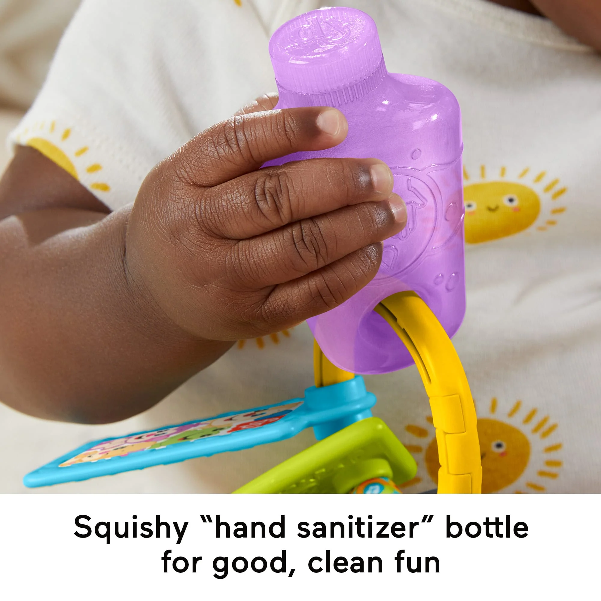 Fisher-Price Laugh & Learn Play & Go Activity Keys Baby & Toddler Musical Learning Toy, Multilanguage Version - Image 5