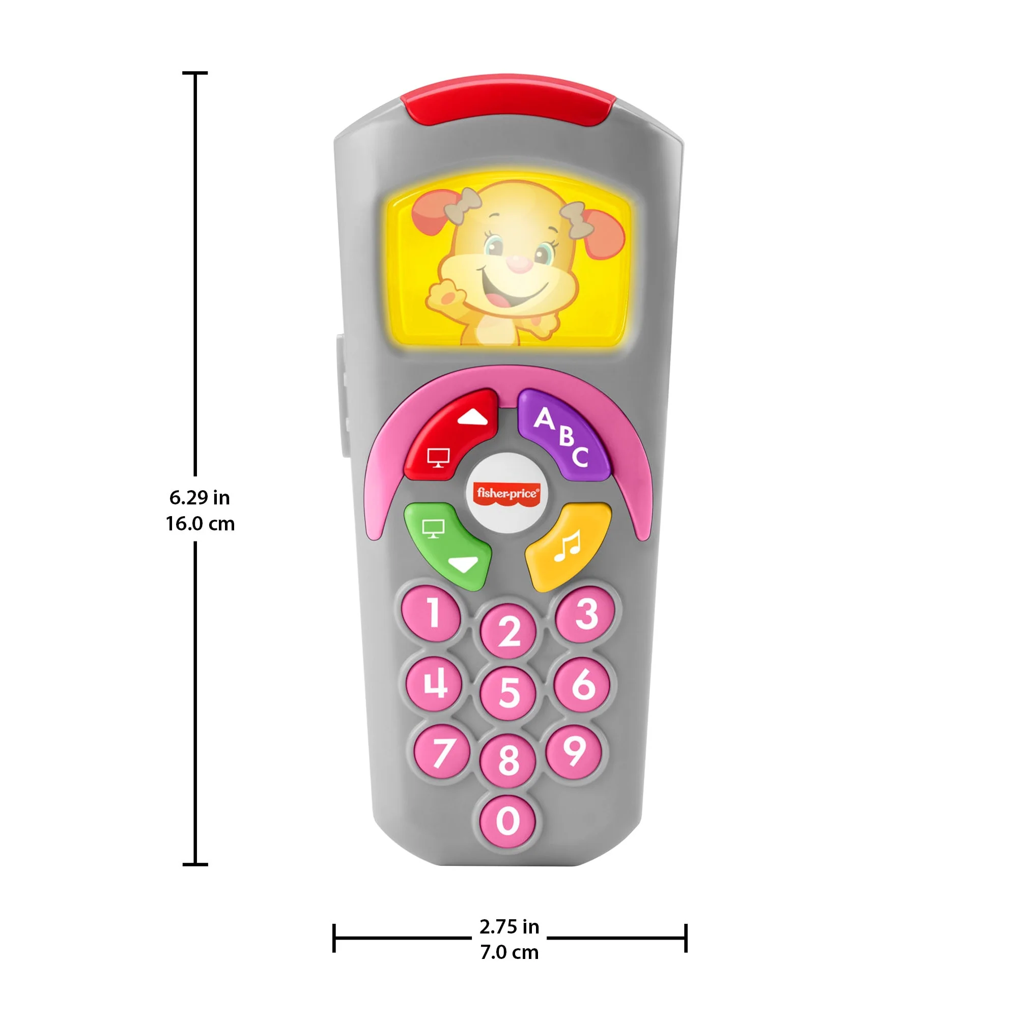 Fisher-Price Laugh & Learn Sis’ Remote Baby & Toddler Learning Toy With Music & Lights - Image 5