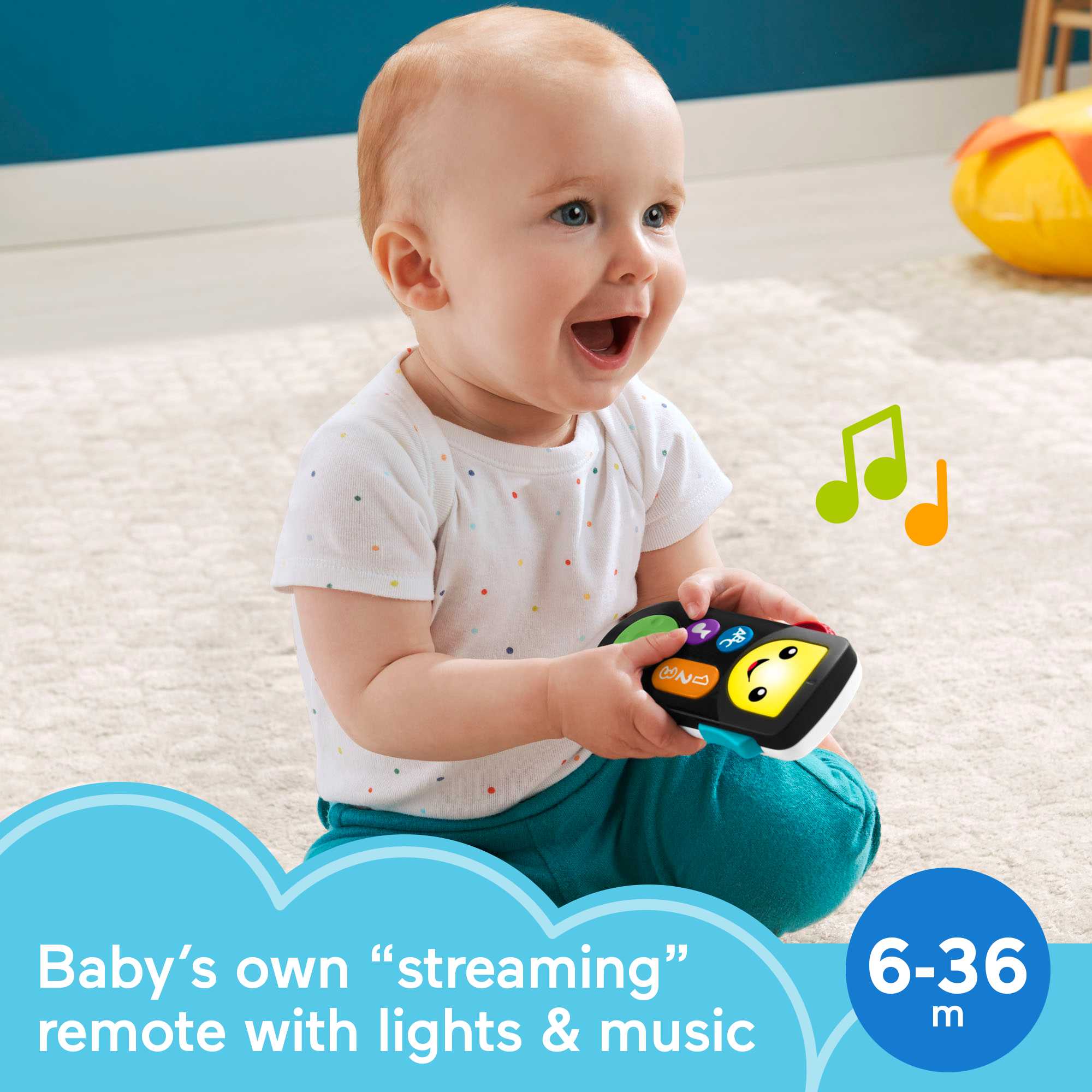 Fisher-Price Laugh & Learn Stream & Learn Remote - English & French Version - Image 2