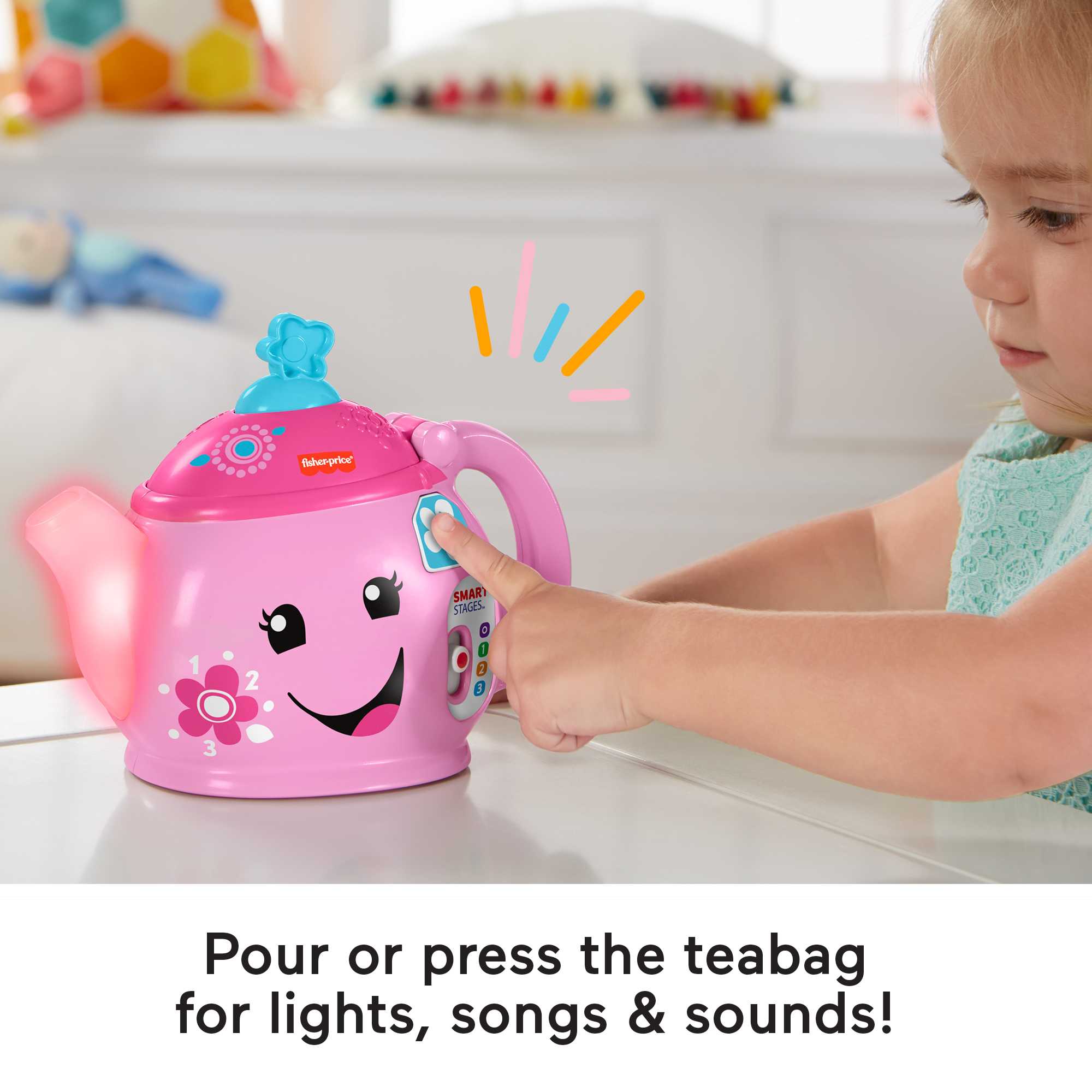 Fisher-Price Laugh & Learn Sweet Manners Tea Set - Image 4