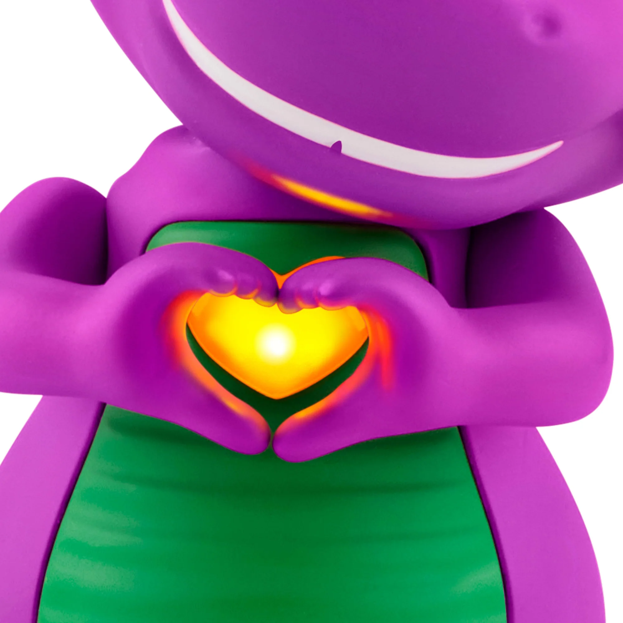 Figurine Jouet Barney Mains en Cur Le Monde de Barney de Fisher-Price Avec Musique et Lumières Pour enfants - Image 4