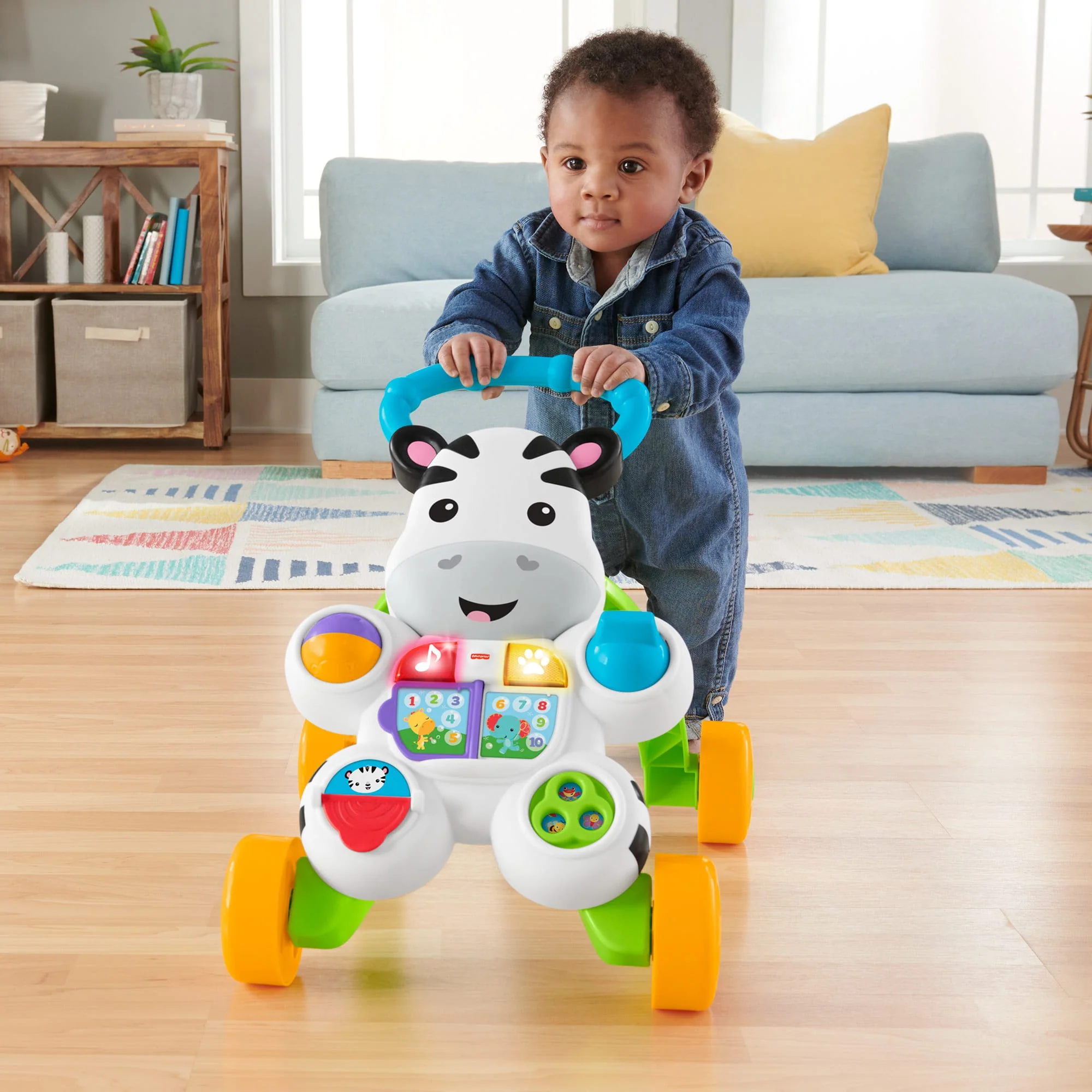 Fisher-Price Learn With Me Zebra Walker - French Version - Image 2