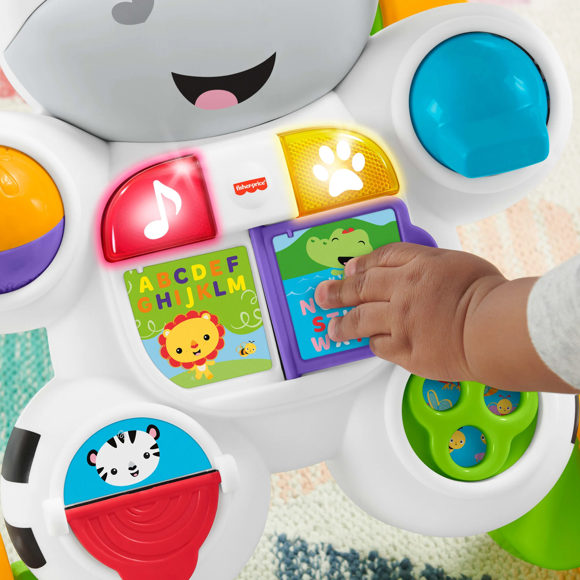 Fisher-Price Learn With Me Zebra Walker - French Version - Image 4