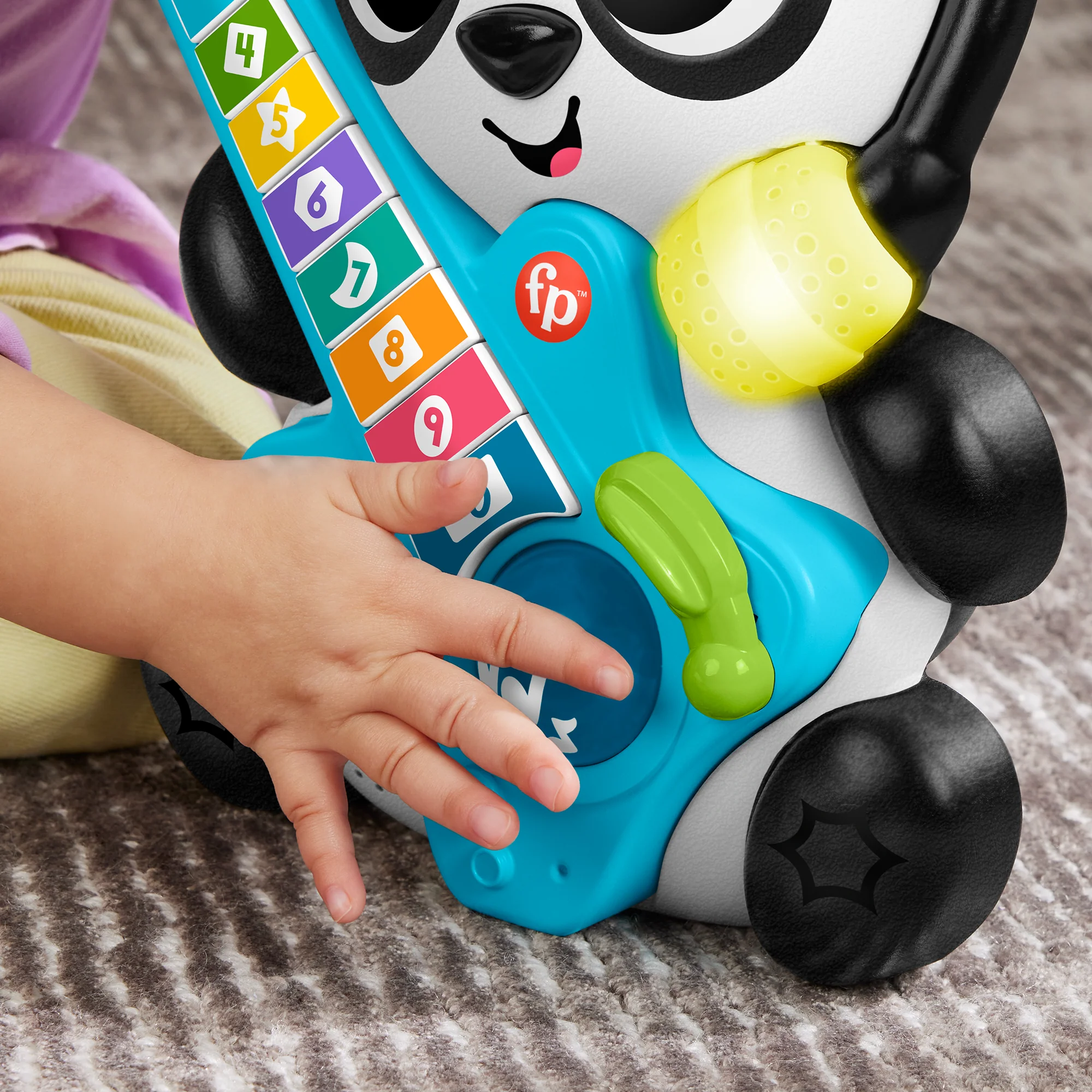 Fisher-Price Link Squad Panda Musique et Comptage, Musique, Lumières - Image 4