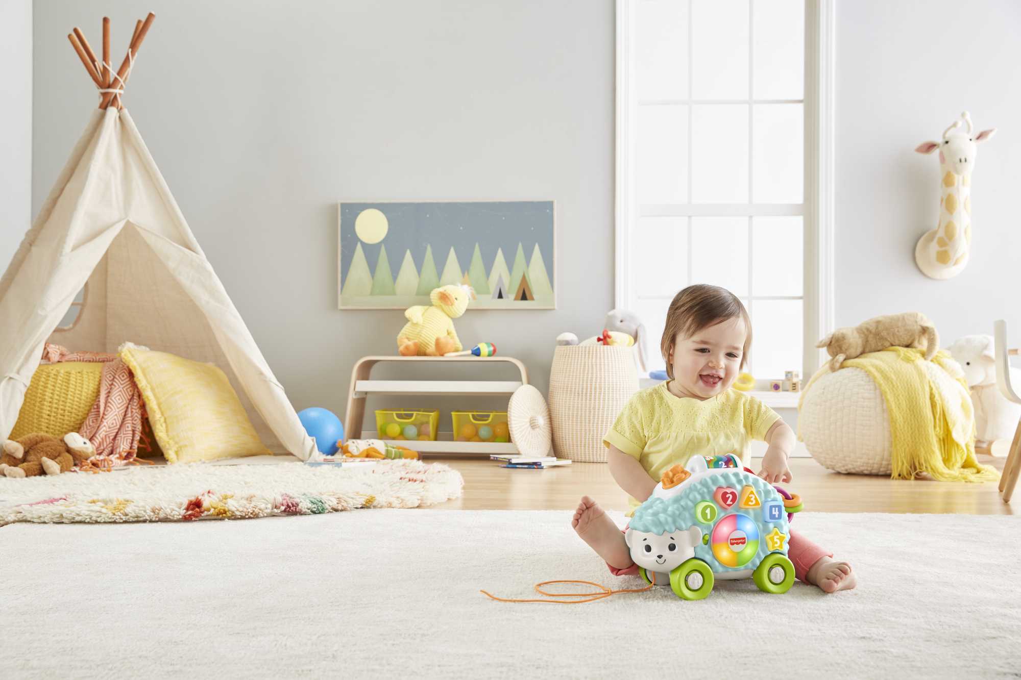 Fisher-Price Linkimals Hérisson Heureux Trieur de Formes - Image 2