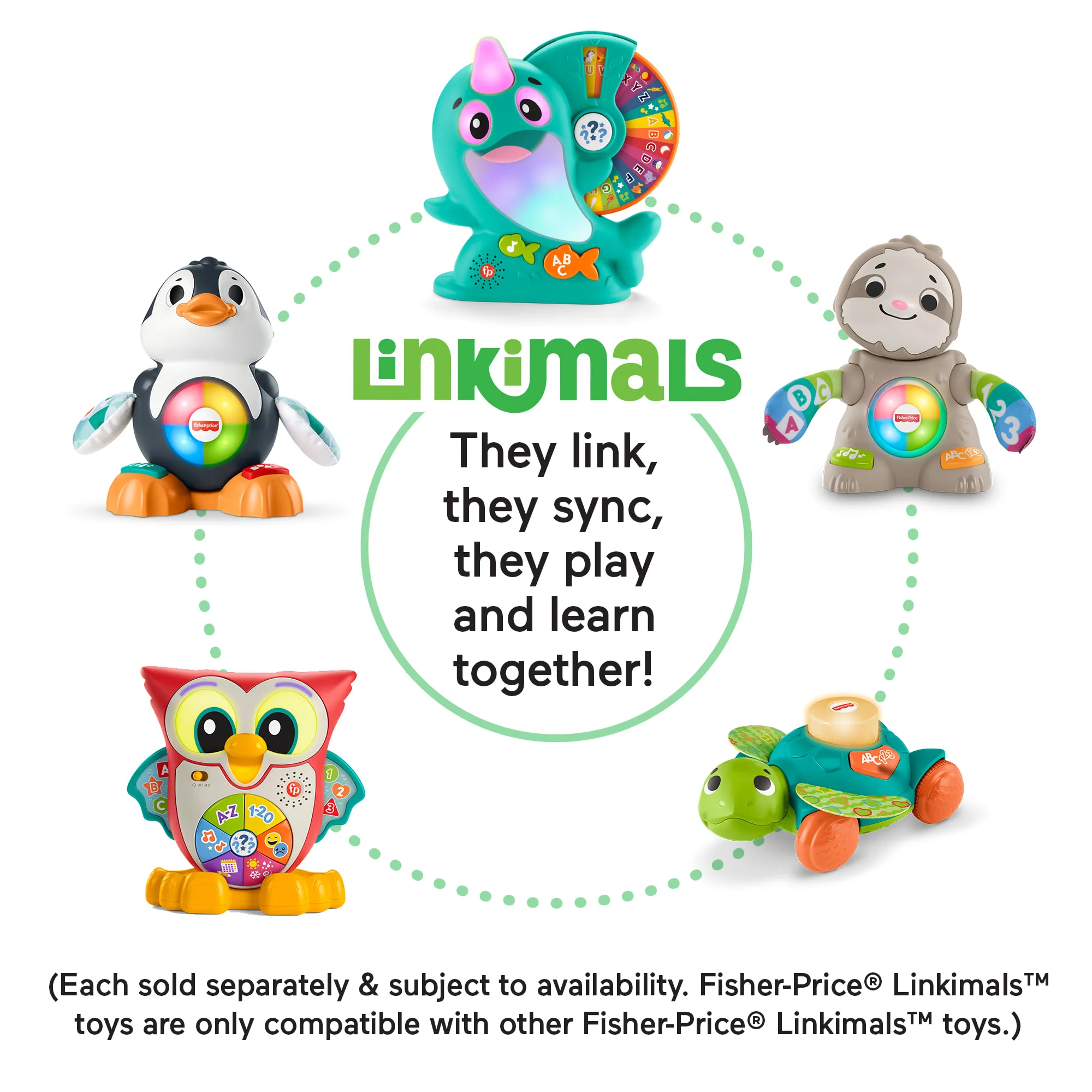 Fisher-Price Linkimals Light-Up & Learn Owl - Image 5