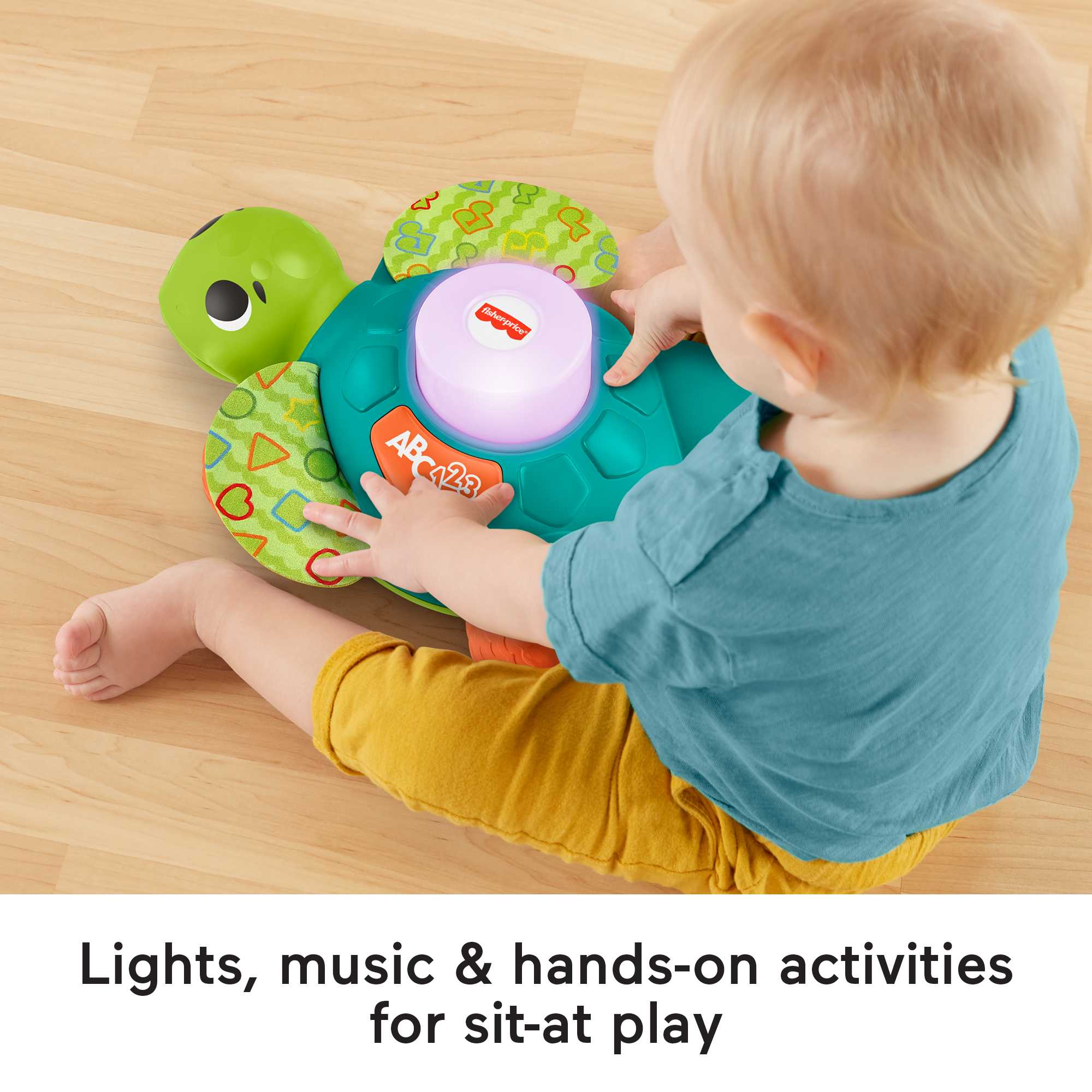 Fisher-Price Linkimals Sit-To-Crawl Sea Turtle - French Version - Image 4
