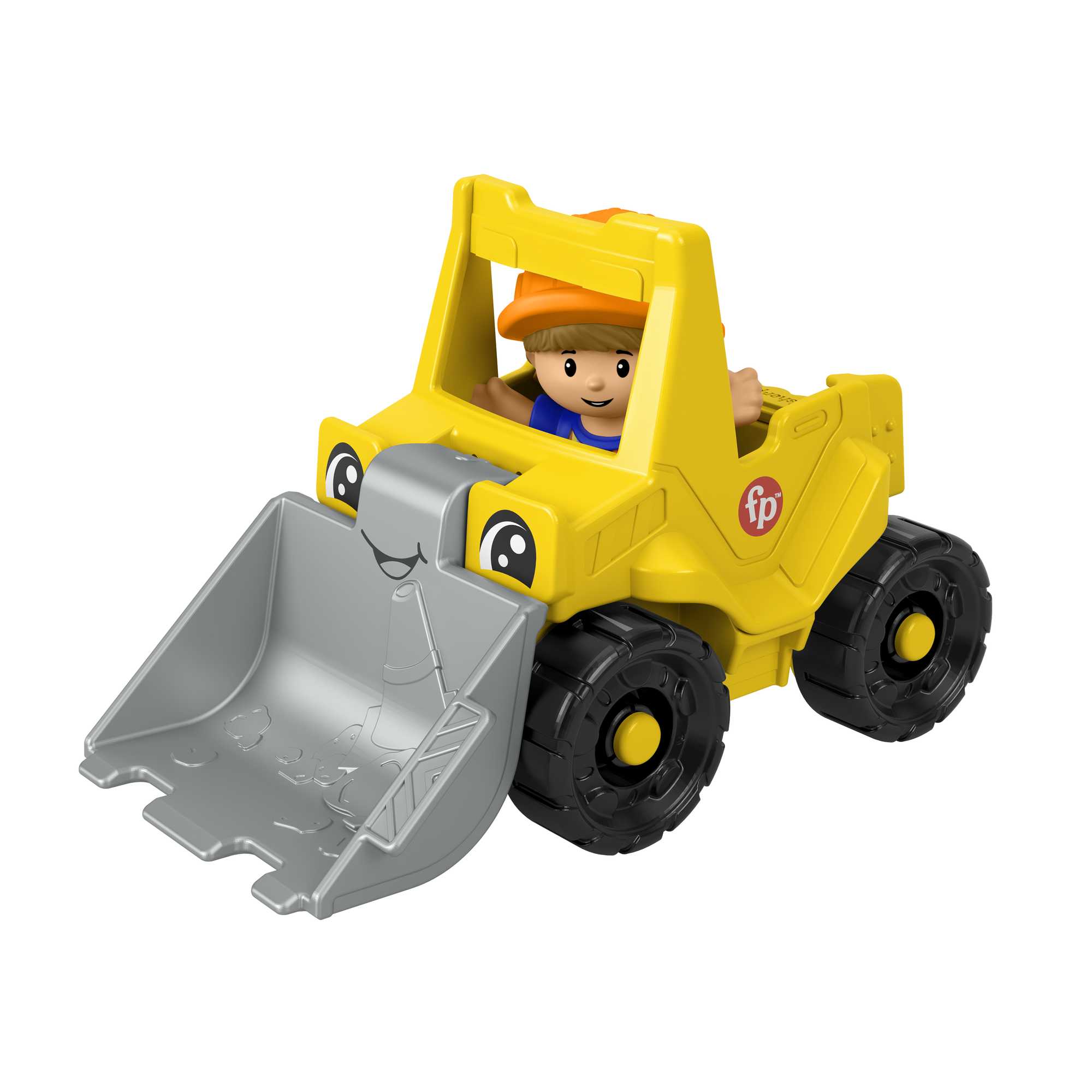 Fisher-Price Little People Bulldozer Construction Toy & Figure Set For Toddlers, 2 Pieces - Image 5