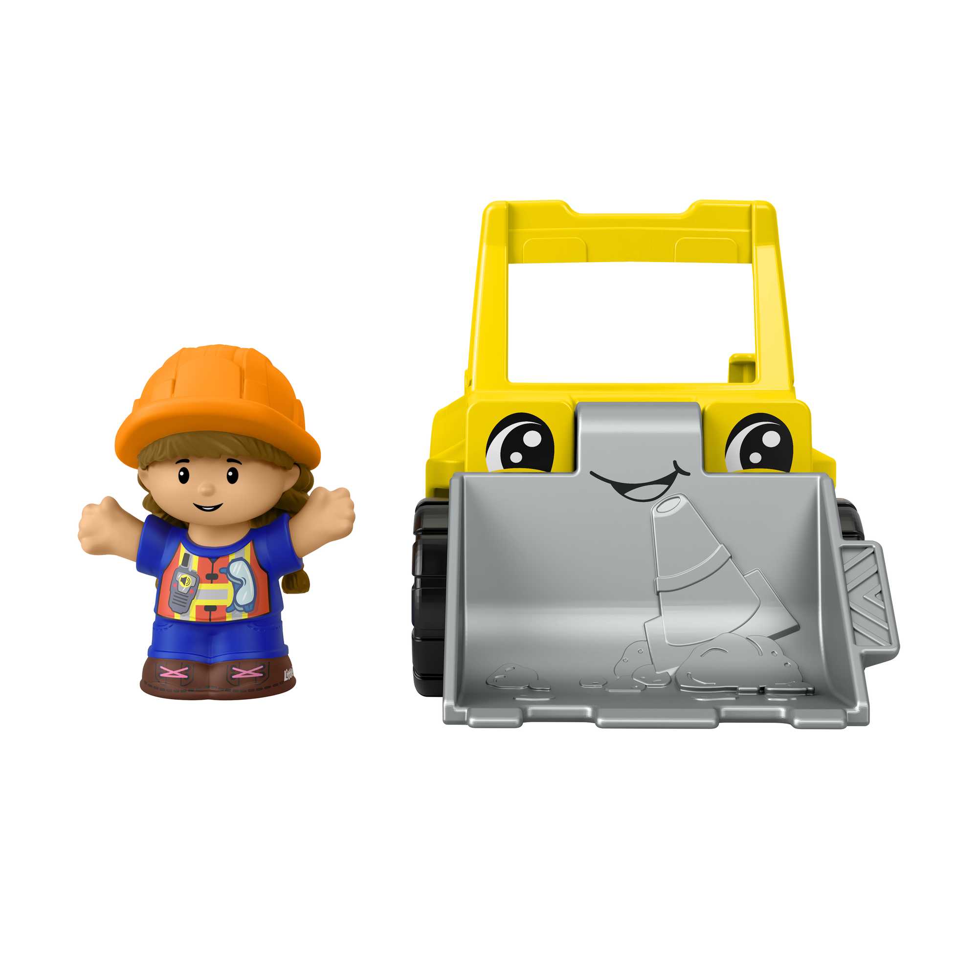 Fisher-Price  Little People  Bulldozer et Figurine, 2Éléments - Image 4