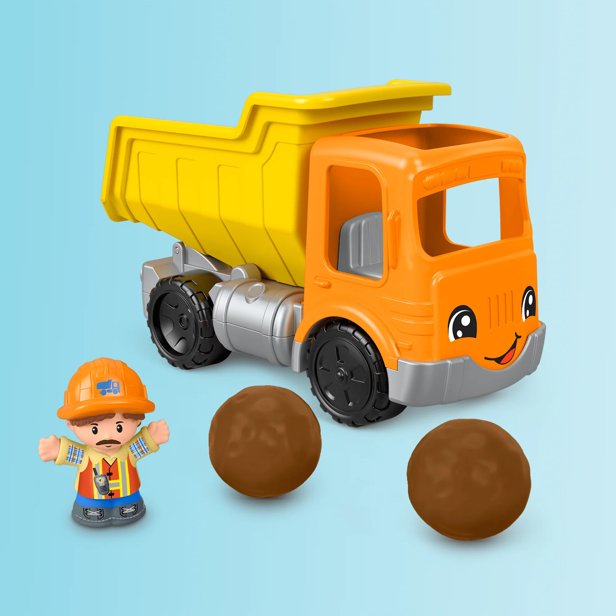 Fisher-Price  Little People  Camion à Benne Travail en Équipe - Image 4