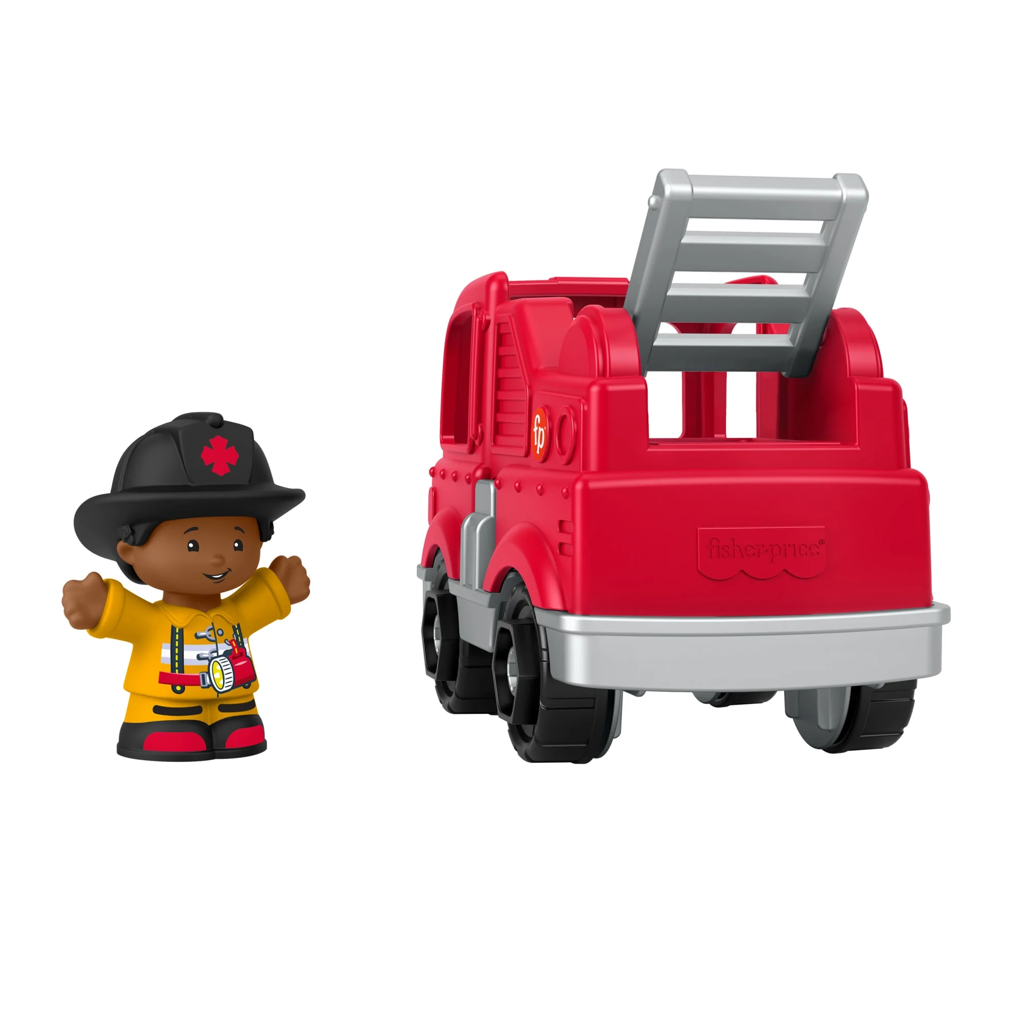 Fisher-Price  Little People  Camion de Pompiers et Figurine - Image 3