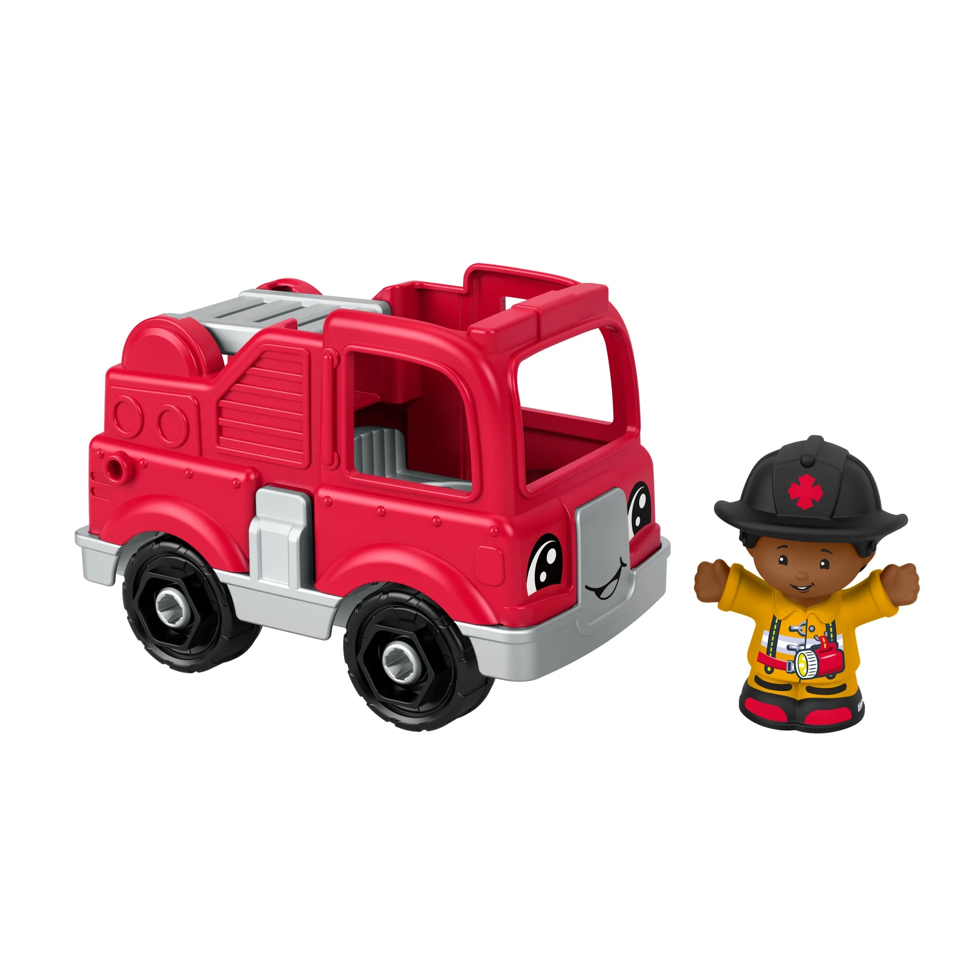 Fisher-Price  Little People  Camion de Pompiers et Figurine - Image 4