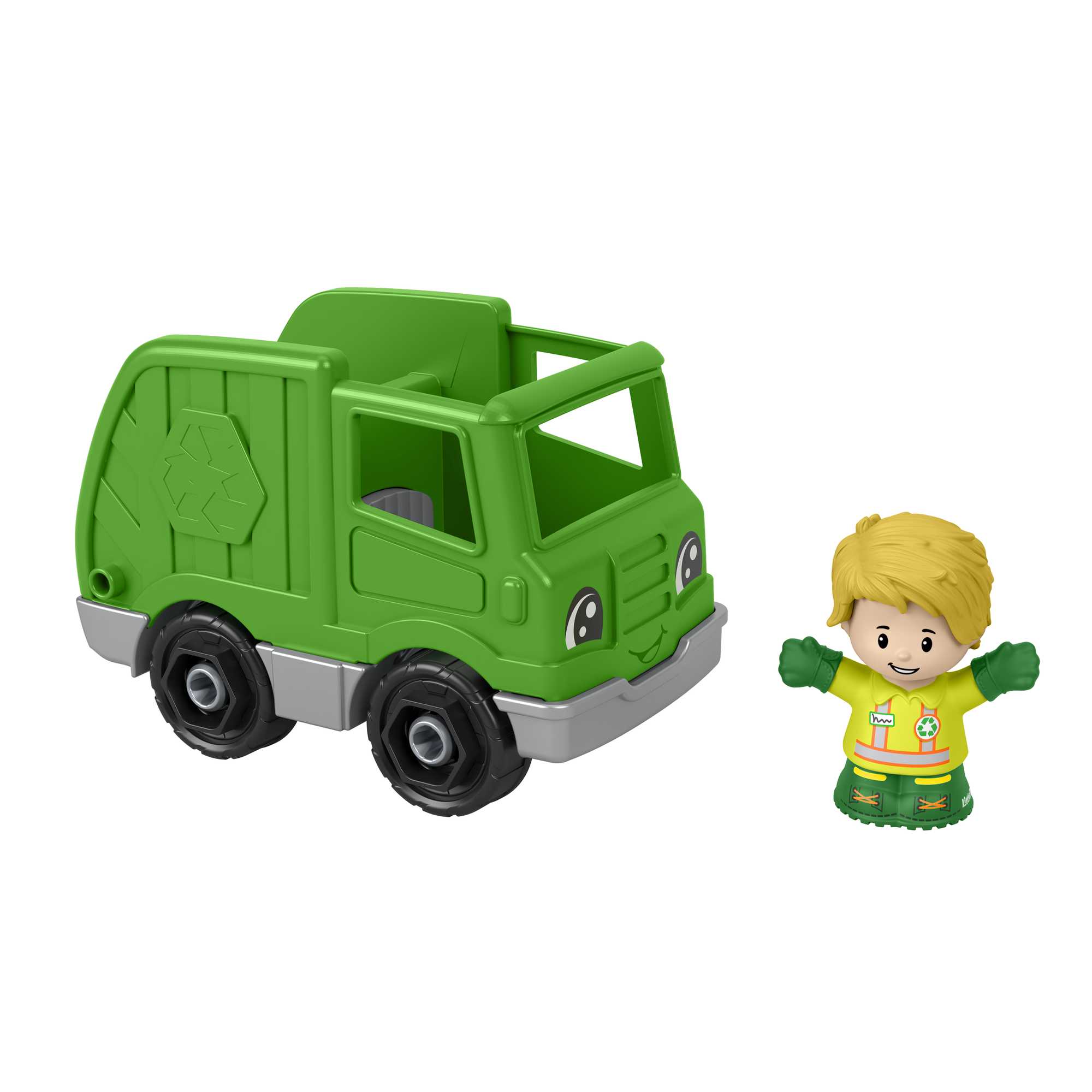 Fisher-Price  Little People  Camion de Recyclage et Figurine - Image 3